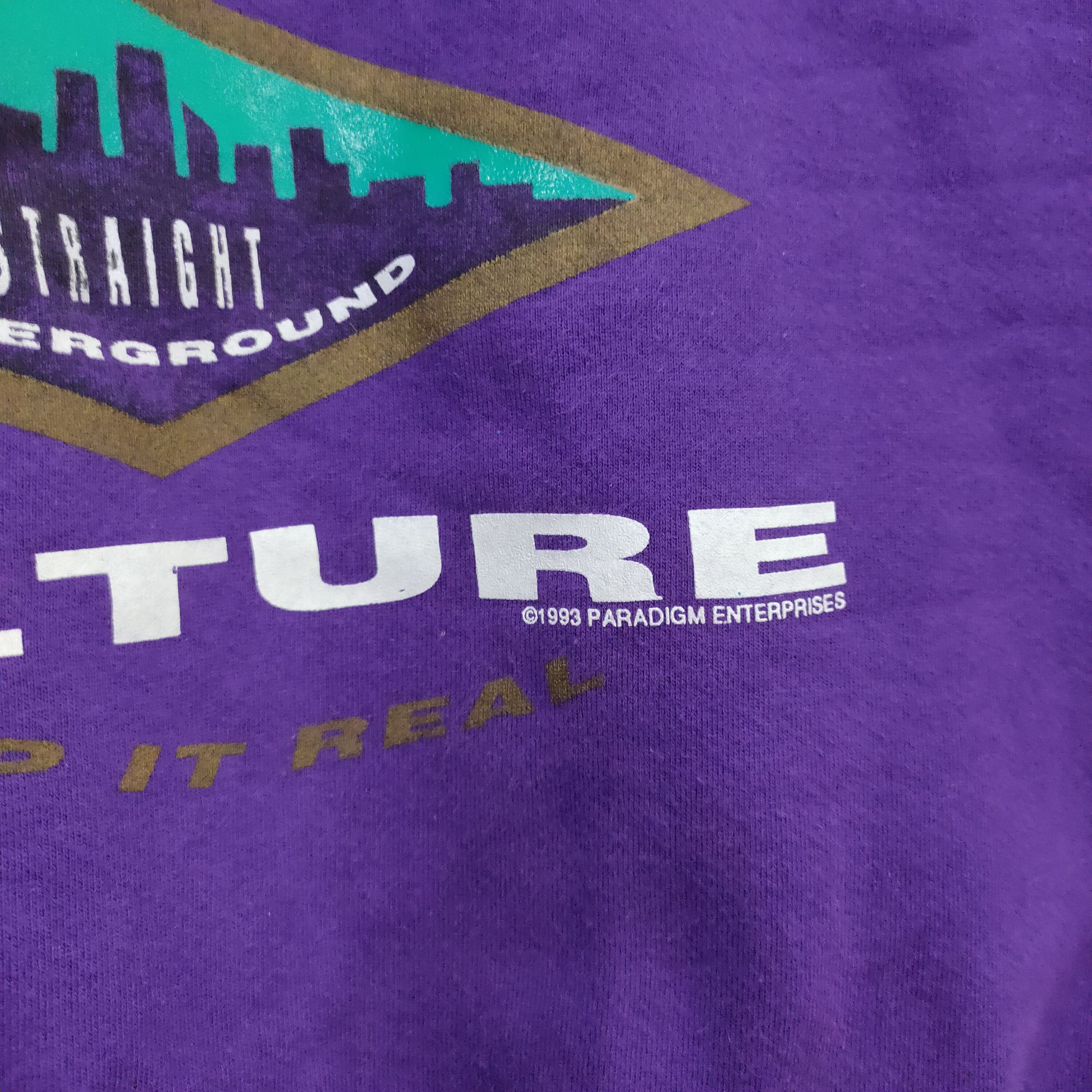 Vintage 90s Paradigm Enterprises The Hip hop Culture Hoodie Large Size US L / EU 52-54 / 3 - 7 Thumbnail