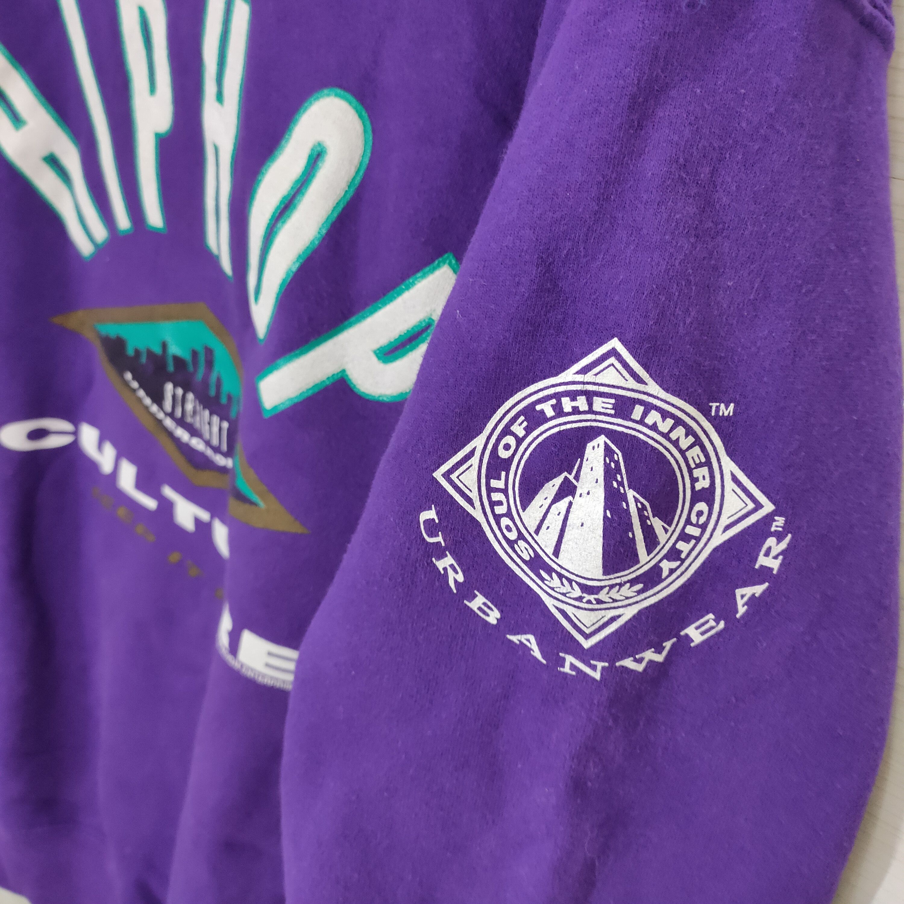 Vintage 90s Paradigm Enterprises The Hip hop Culture Hoodie Large Size US L / EU 52-54 / 3 - 8 Thumbnail