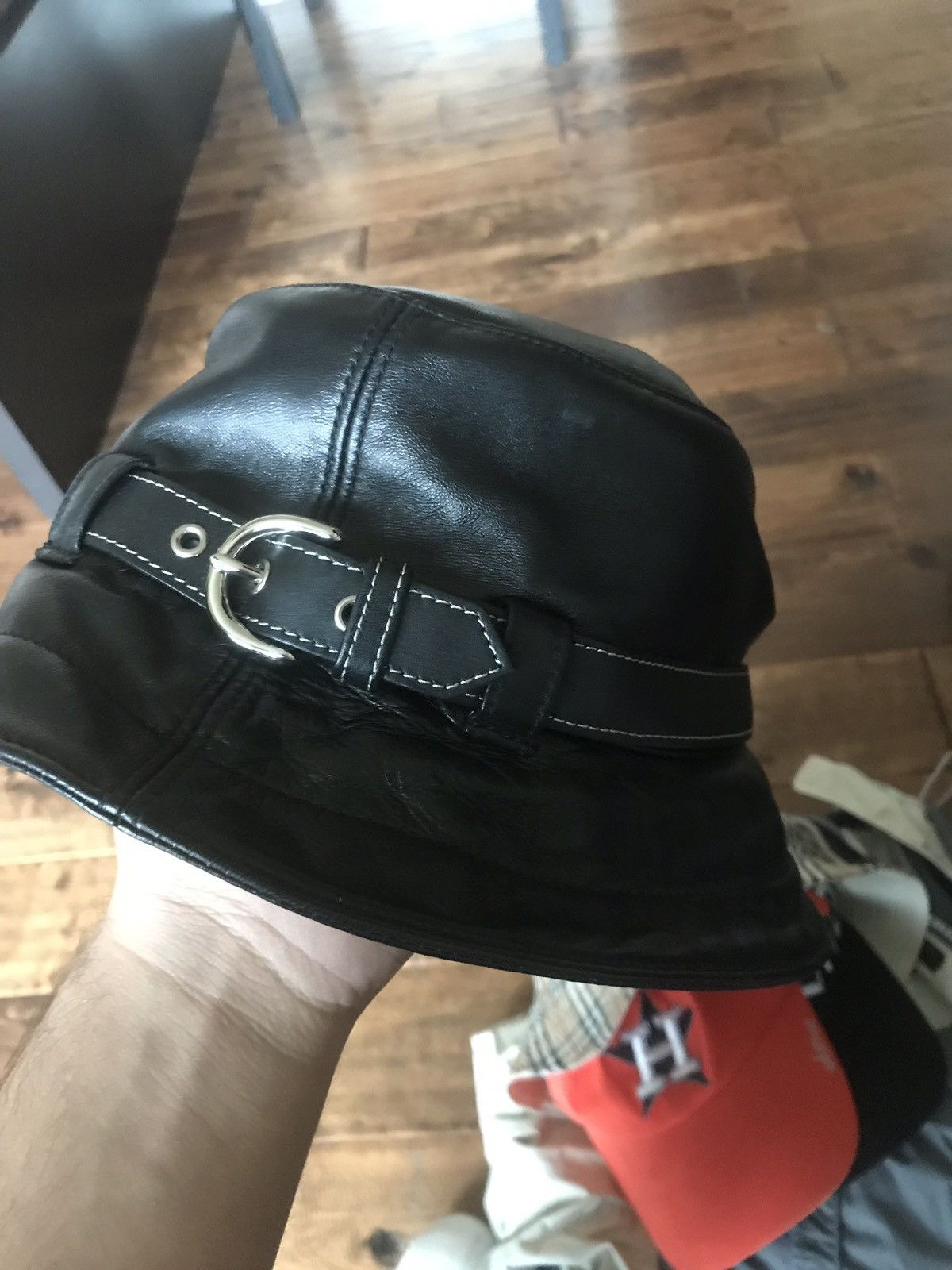 Coach Leather Bucket Hat | Grailed