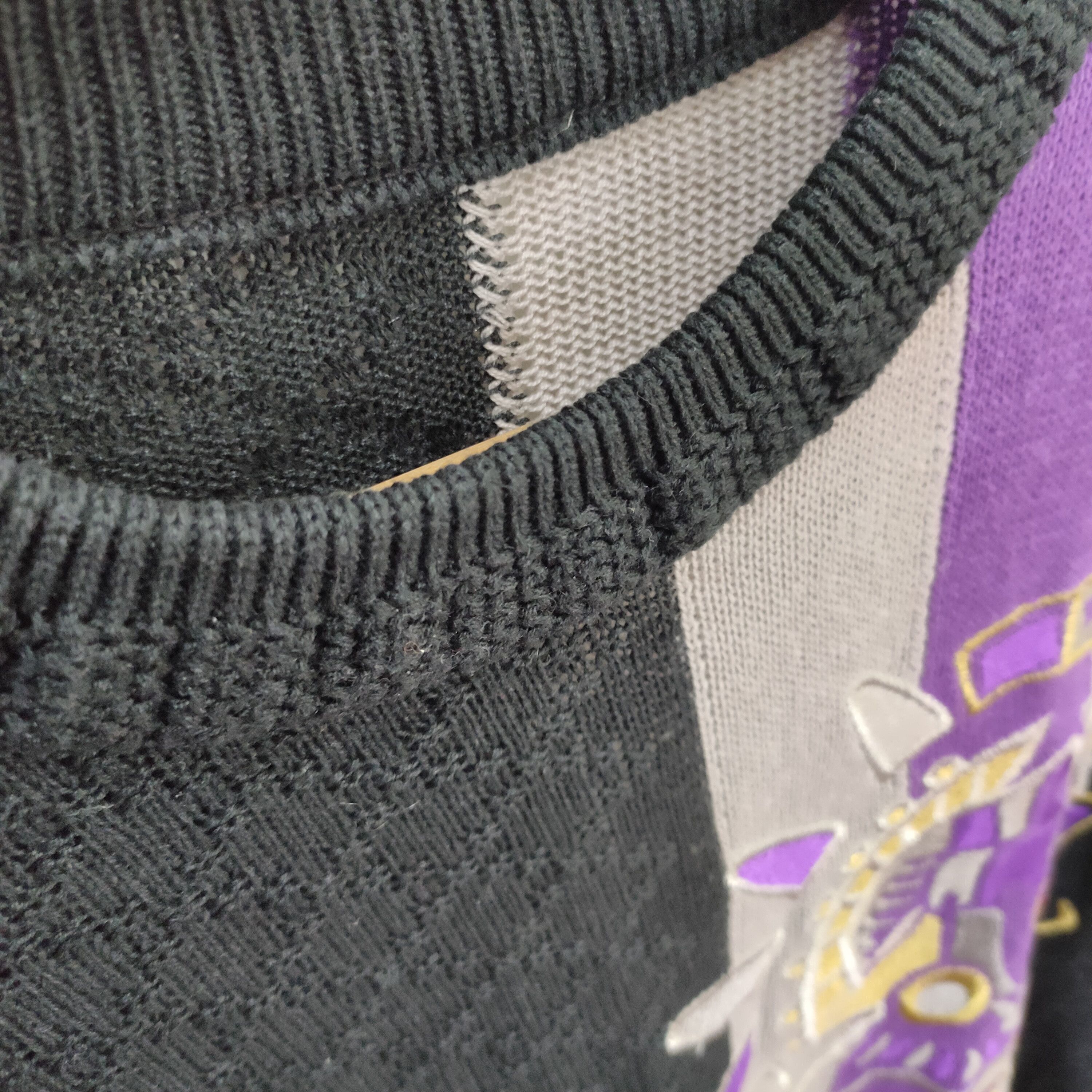 Designer × Japanese Brand × Vintage Vtg 90s Colonial Knit Sweater / gift for her Size US M / EU 48-50 / 2 - 8 Thumbnail