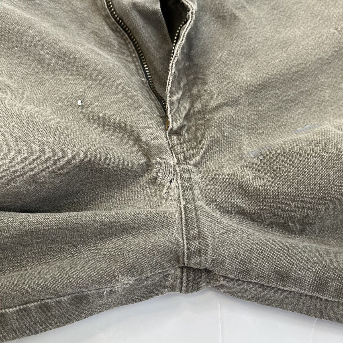 Dickies Distressed Painted Dickies Carpenter Pants Olive Stone Green Size US 32 / EU 48 - 3 Thumbnail