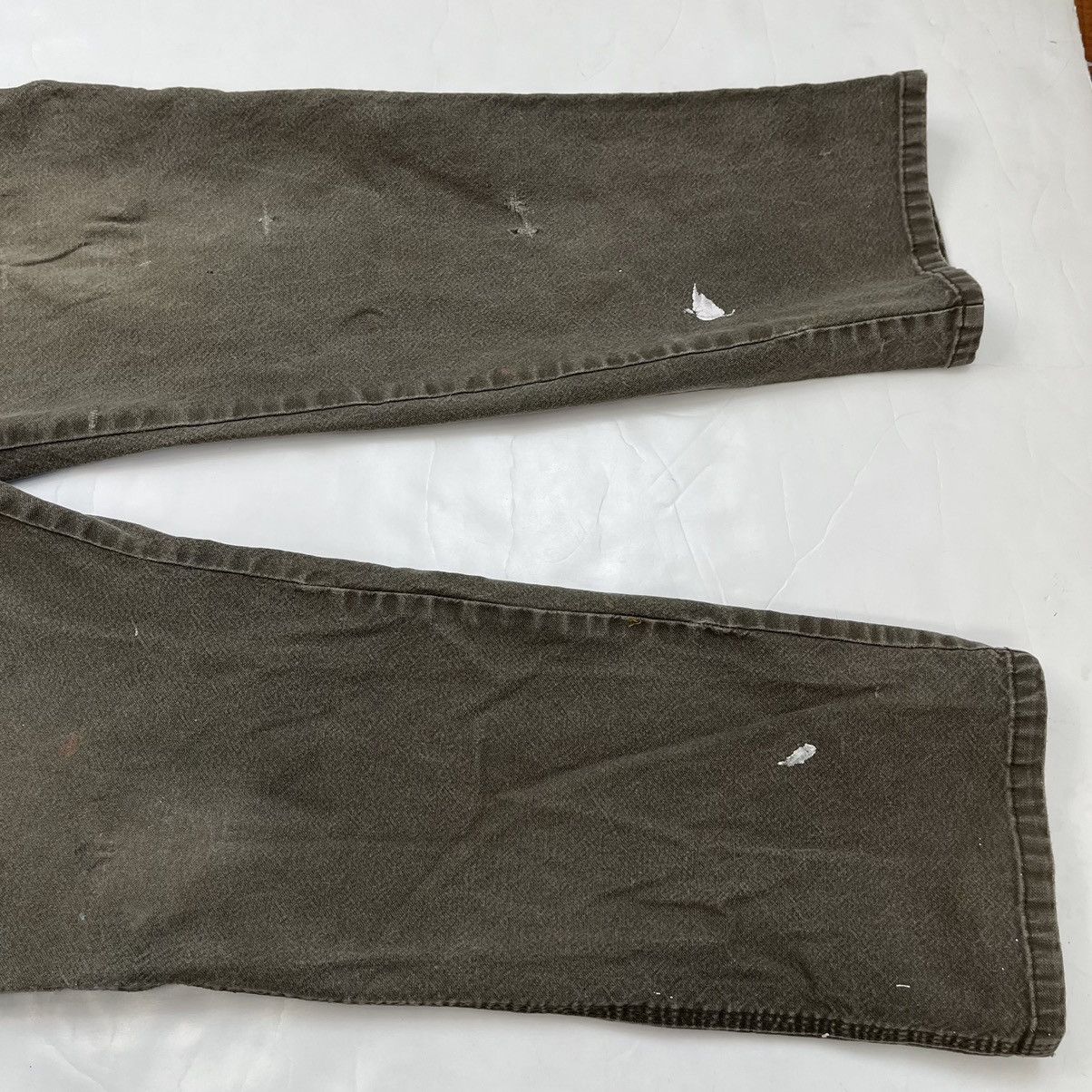 Dickies Distressed Painted Dickies Carpenter Pants Olive Stone Green Size US 32 / EU 48 - 5 Thumbnail