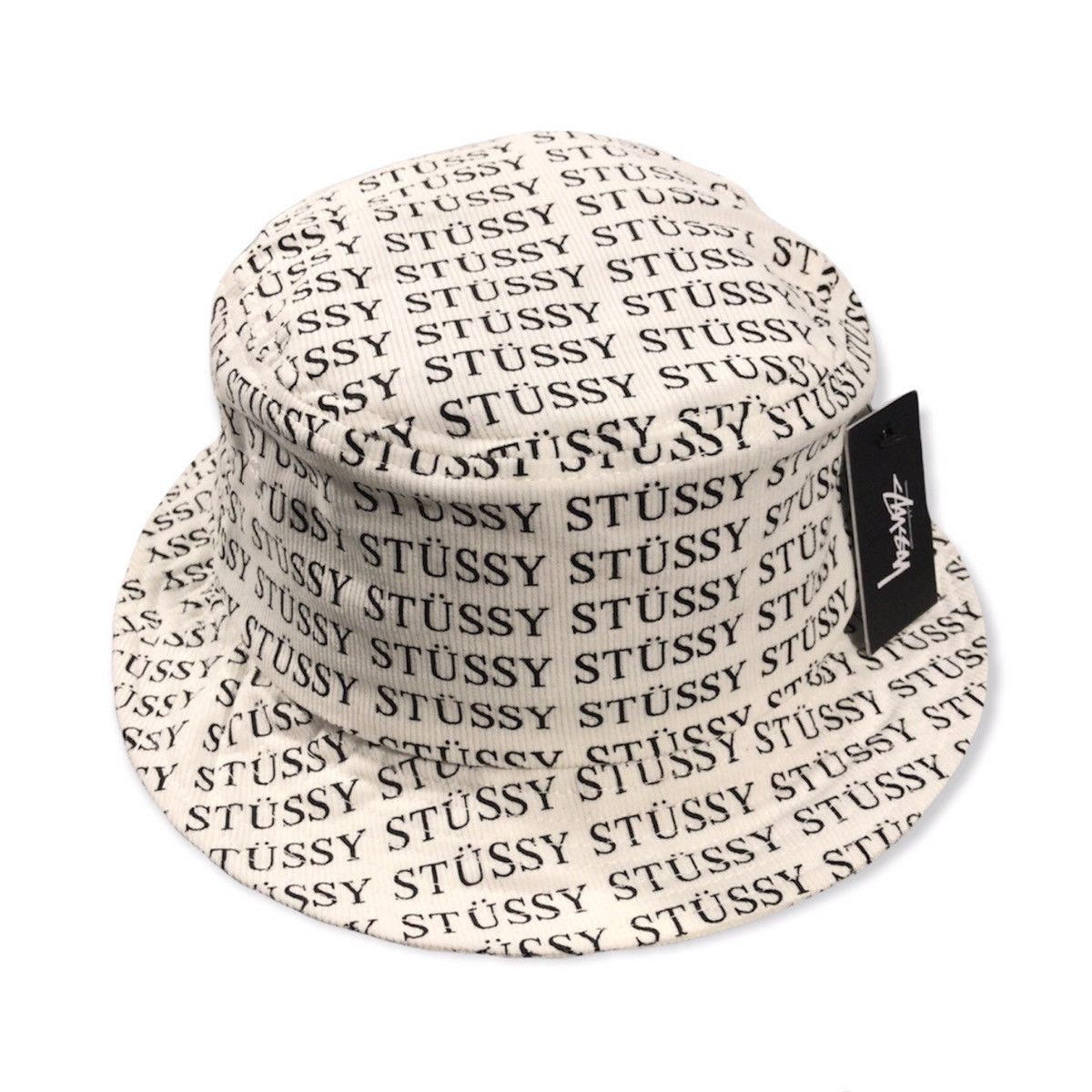 Stussy Stussy Eva Printed Corduroy Bucket Hat White / sz M/L | Grailed