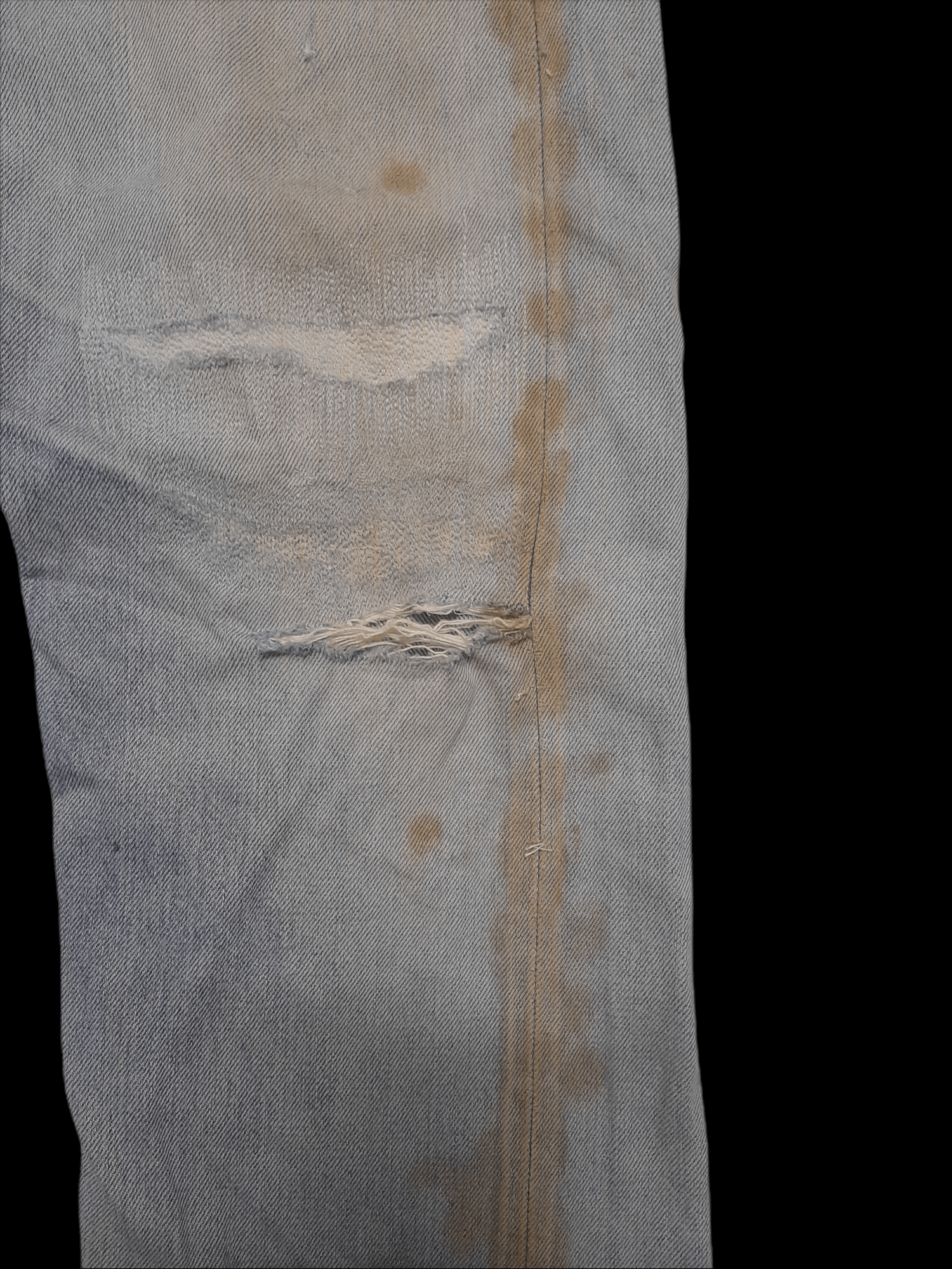 Levi's × Vintage 90s 501 SELVEDGE DENIM 555 USA DISTRESSED (D613) Size US 31 - 3 Thumbnail
