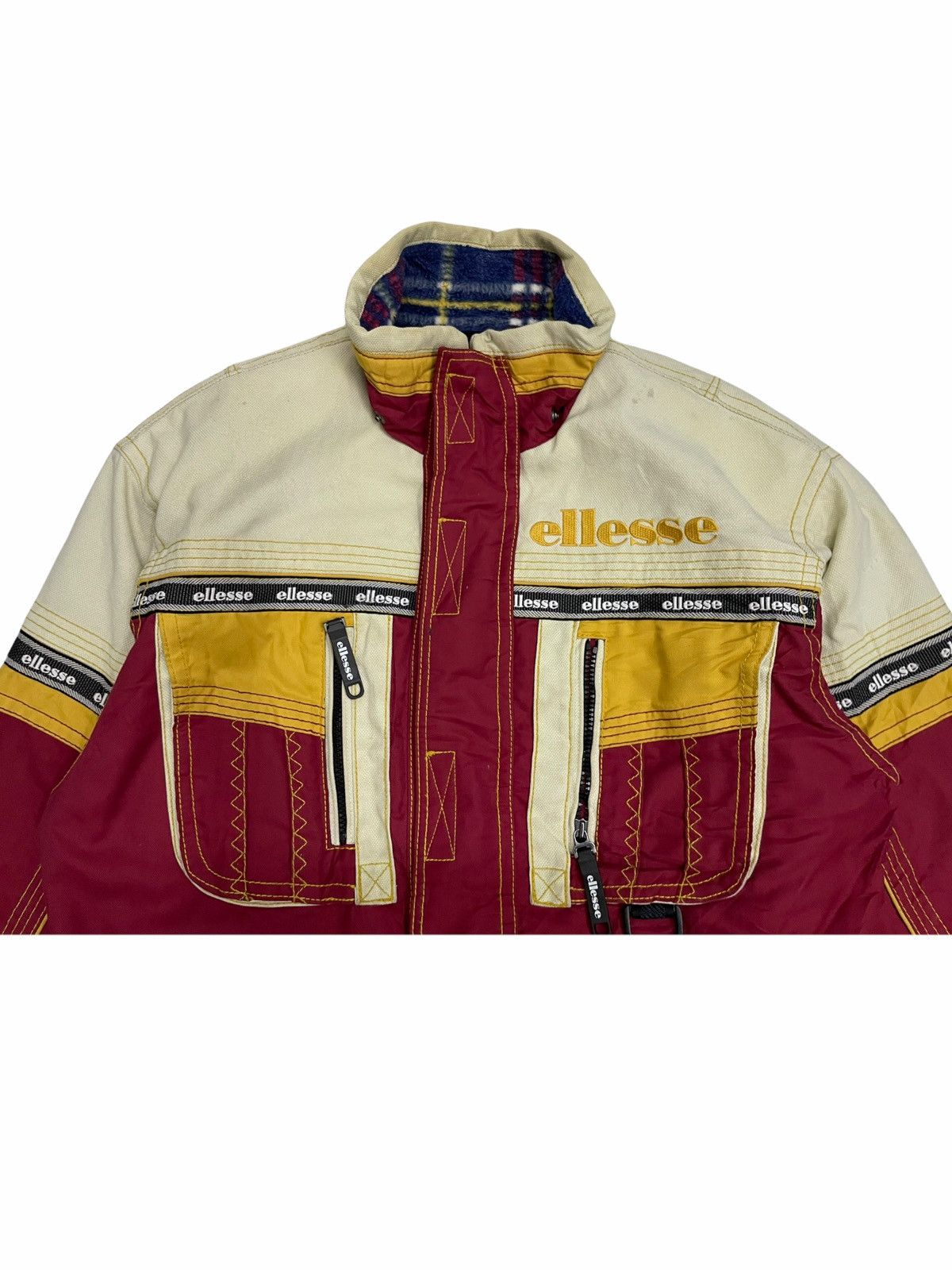 Ellesse 💥 ELLESSE SKI OUTDOOR ZIPPER JACKET Size US L / EU 52-54 / 3 - 2 Thumbnail