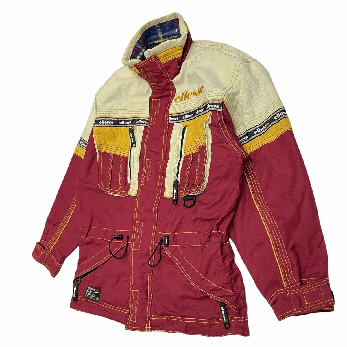 Ellesse 💥 ELLESSE SKI OUTDOOR ZIPPER JACKET Size US L / EU 52-54 / 3 - 5 Thumbnail