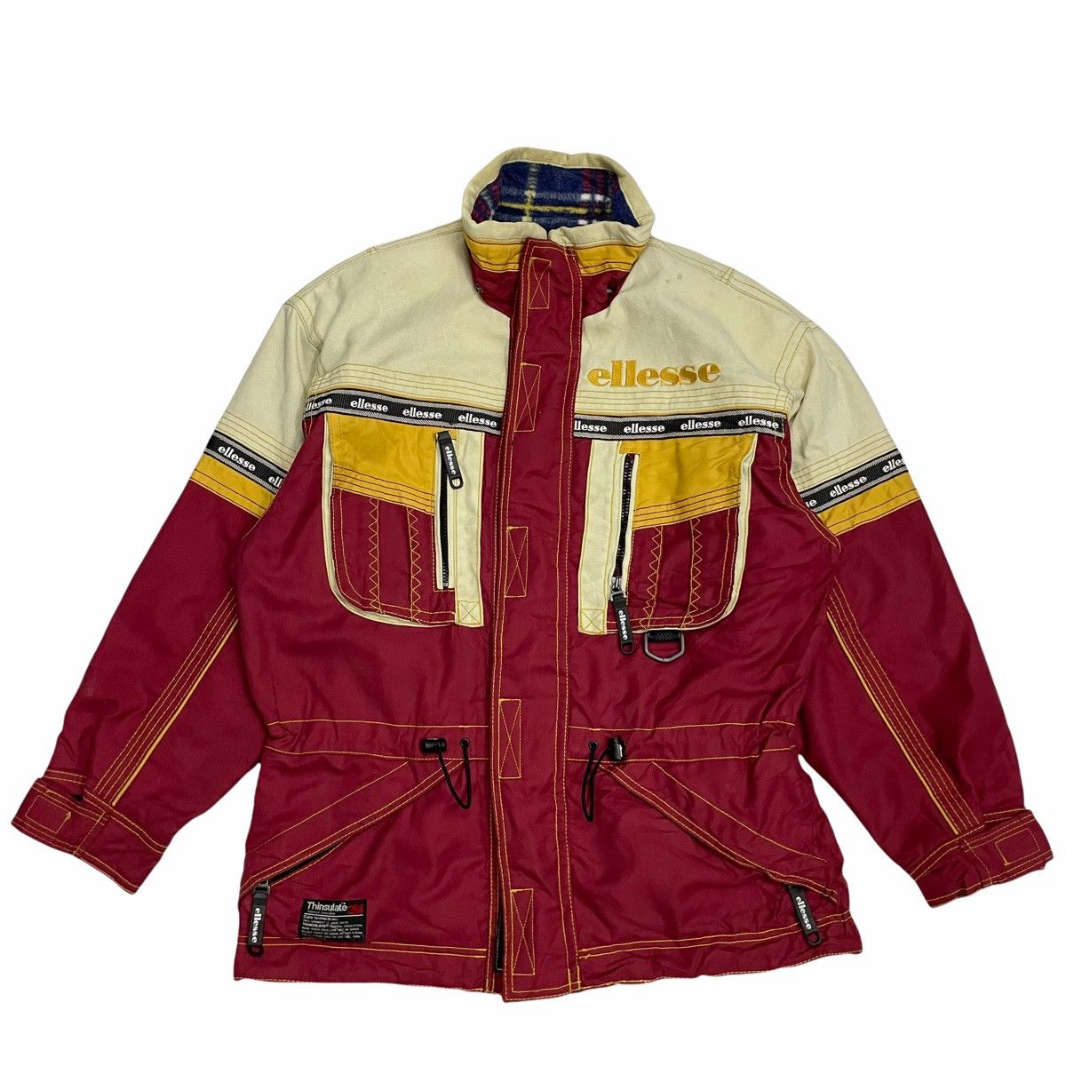 Ellesse 💥 ELLESSE SKI OUTDOOR ZIPPER JACKET Size US L / EU 52-54 / 3 - 1 Thumbnail