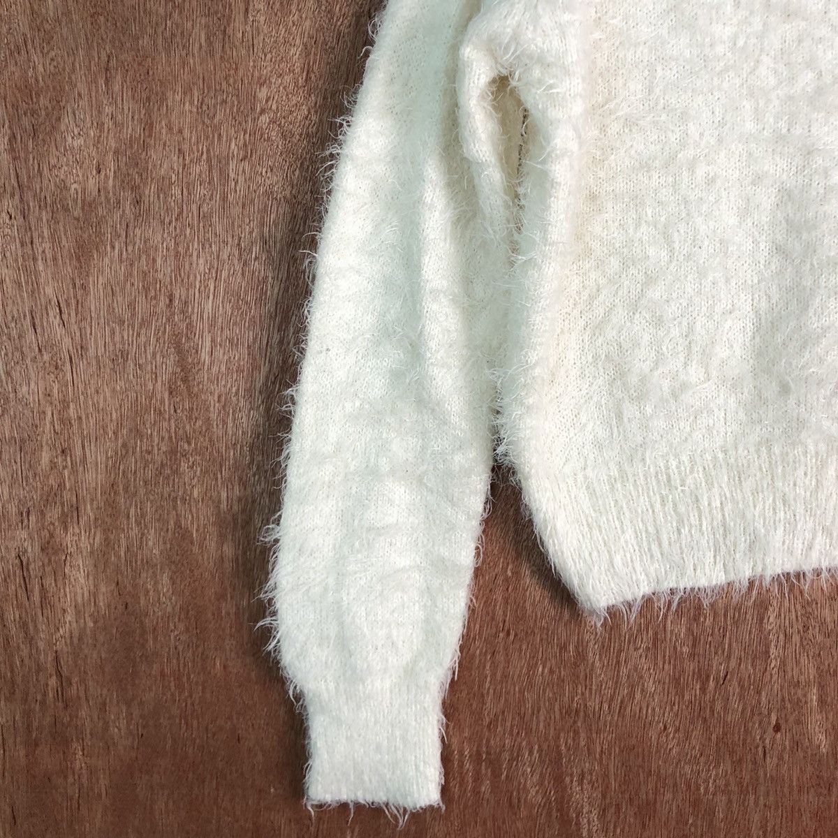 Japanese Brand DLL Nice Claup Mohair Soft Fur Shag Shaggy Knitwear #c238 Size M / US 6-8 / IT 42-44 - 7 Thumbnail