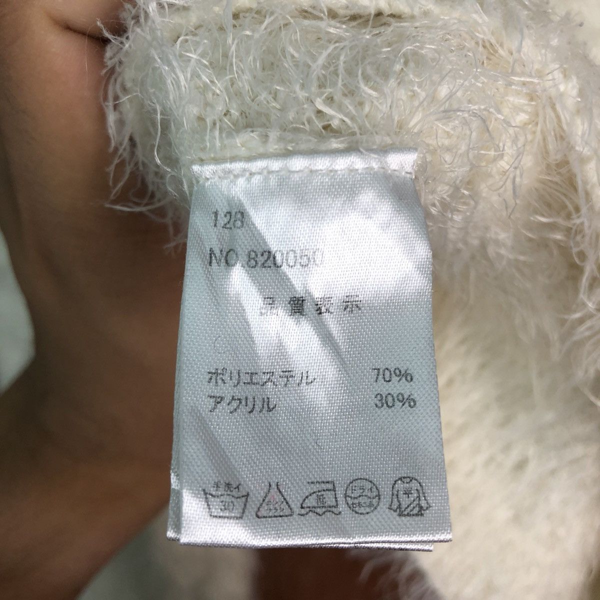 Japanese Brand DLL Nice Claup Mohair Soft Fur Shag Shaggy Knitwear #c238 Size M / US 6-8 / IT 42-44 - 11 Thumbnail