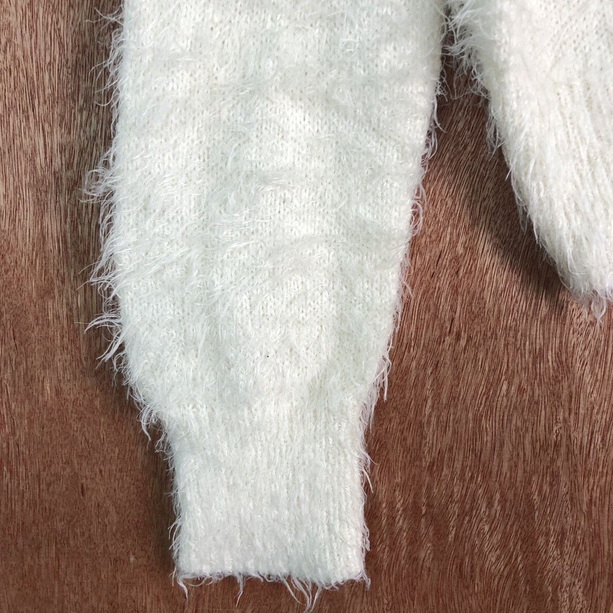 Japanese Brand DLL Nice Claup Mohair Soft Fur Shag Shaggy Knitwear #c238 Size M / US 6-8 / IT 42-44 - 6 Thumbnail