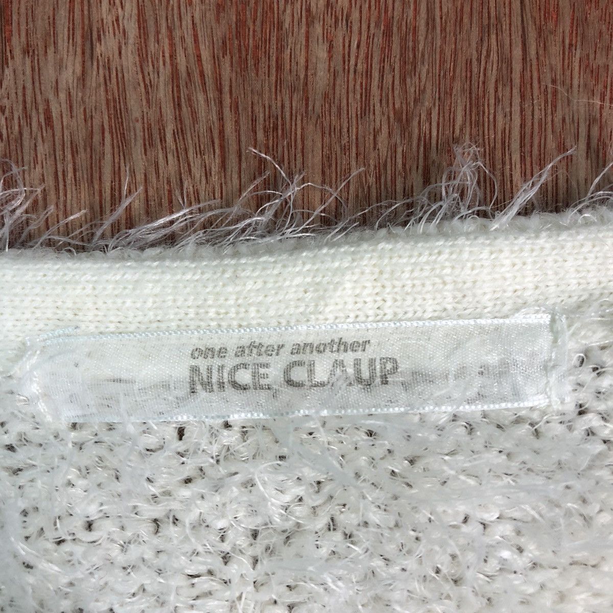 Japanese Brand DLL Nice Claup Mohair Soft Fur Shag Shaggy Knitwear #c238 Size M / US 6-8 / IT 42-44 - 9 Thumbnail