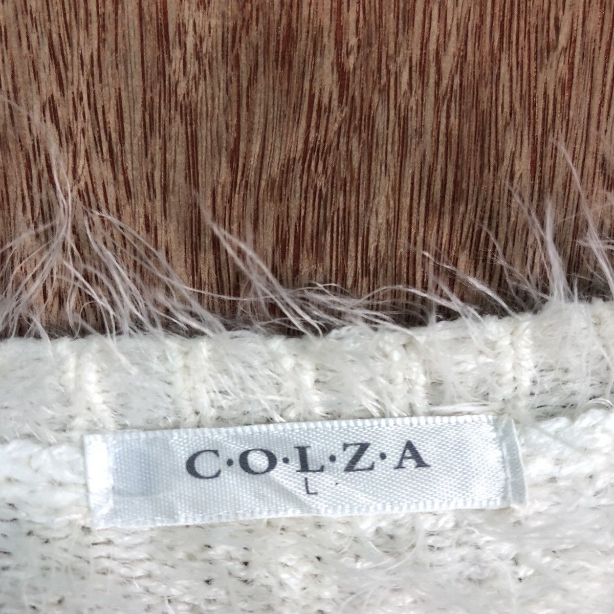 Japanese Brand DLL Colza crop top Mohair Shag Shaggy fur Knitwear #c228 Size S / US 4 / IT 40 - 8 Thumbnail