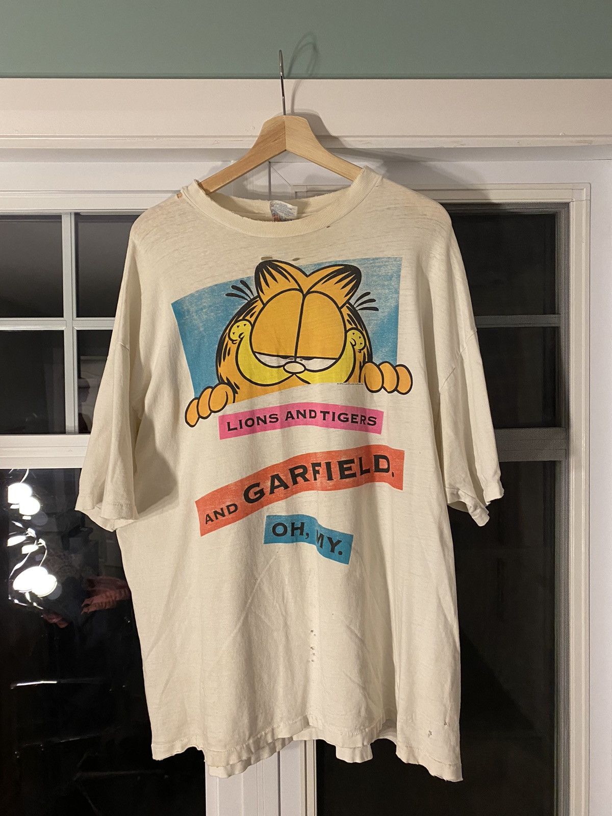 Garfield Tシャツ　ヴィンテージ　1978 Vintage Vintage 1978 garfield t-shirt | Grailed
