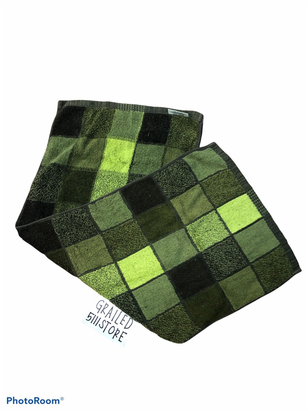 Issey Miyake ISSEY MIYAKE FADED GREEN FACE TOWEL Size ONE SIZE - 1 Thumbnail