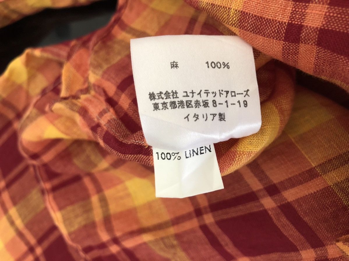 Salvatore Piccolo Salvatore Piccolo Napoli Checks Linen Shirt Size US M / EU 48-50 / 2 - 12 Thumbnail