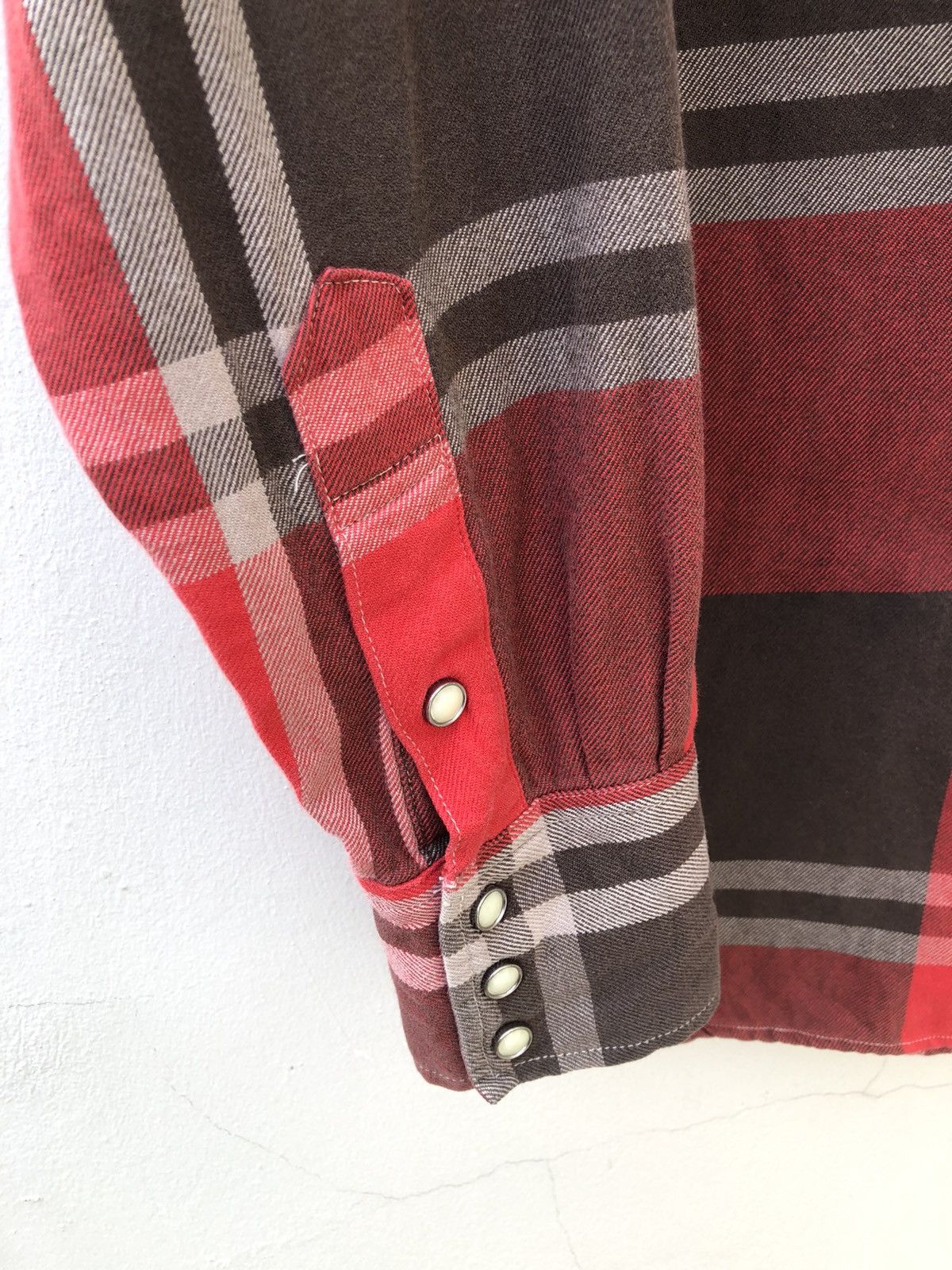 Sugar Cane Vintage Sugar Cane Checks Flannel Western Shirt Size US L / EU 52-54 / 3 - 8 Thumbnail