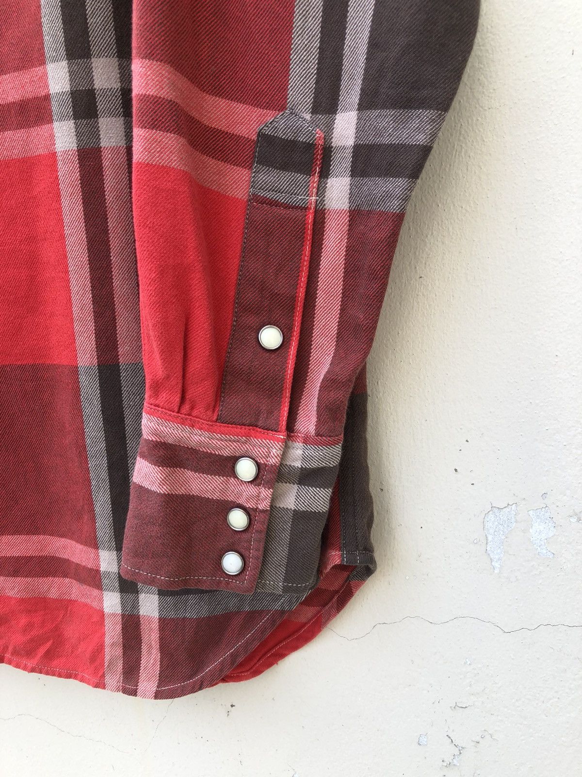 Sugar Cane Vintage Sugar Cane Checks Flannel Western Shirt Size US L / EU 52-54 / 3 - 5 Thumbnail