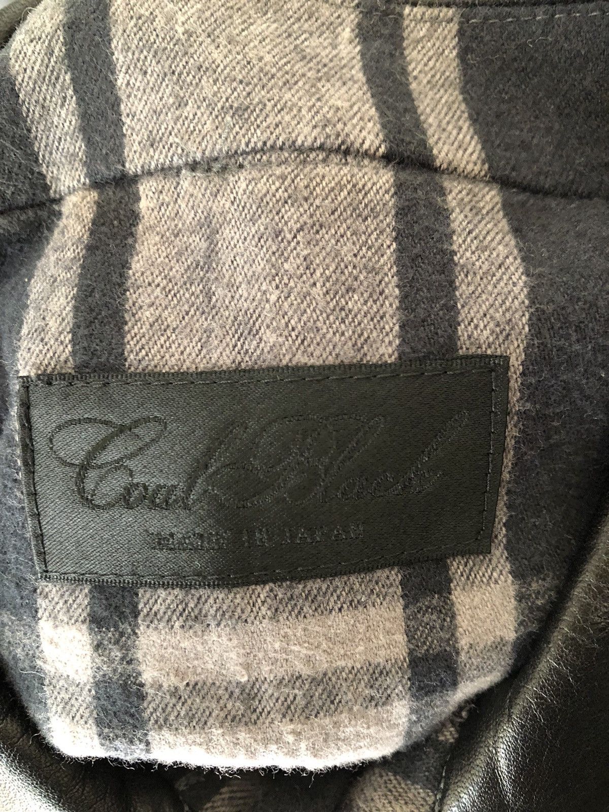 roarguns Coal Black Japan Cow Leather Outlaws Flannel Shirt Size US S / EU 44-46 / 1 - 13 Thumbnail