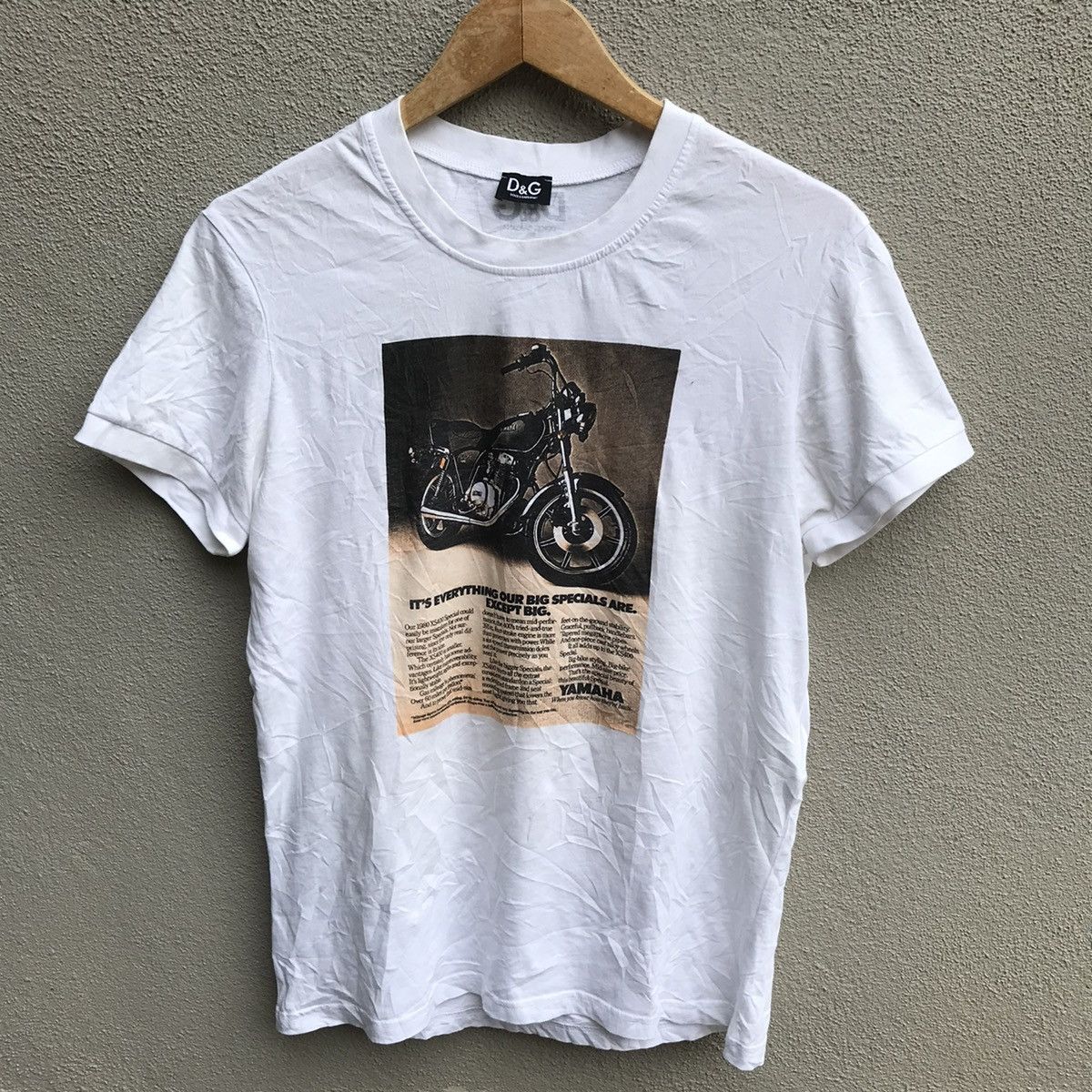 Dolce & Gabbana DOLCE and GABBANA yamaha photo tee Size US M / EU 48-50 / 2 - 2 Thumbnail