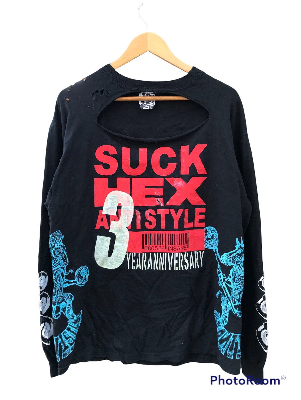 Japanese Brand × Vintage ‼️FINAL DROP‼️Vtg Japanese Brand Hex Antistyle Skateboarding Size US L / EU 52-54 / 3 - 1 Thumbnail