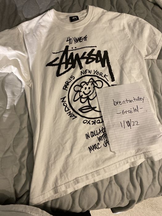 Stussy Stussy x Marc Jacobs 40 year anniversary tee | Grailed
