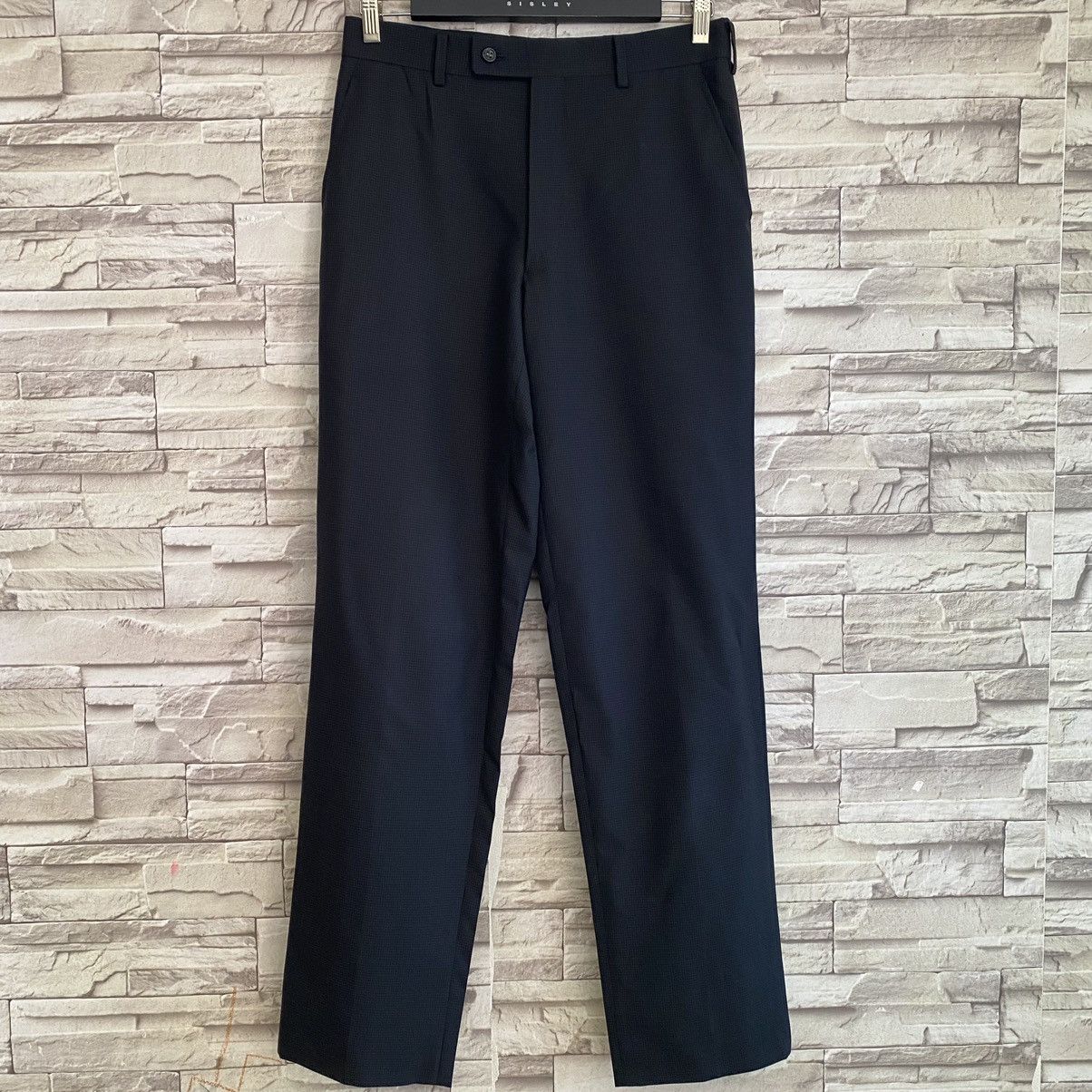 Issey Miyake IM Issey Miyake Wool Trouser Plaid Pants Size US 30 / EU 46 - 3 Thumbnail