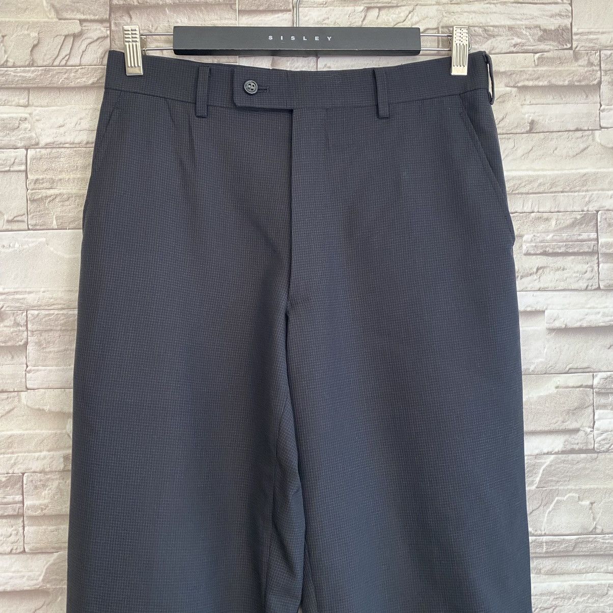 Issey Miyake IM Issey Miyake Wool Trouser Plaid Pants Size US 30 / EU 46 - 4 Thumbnail