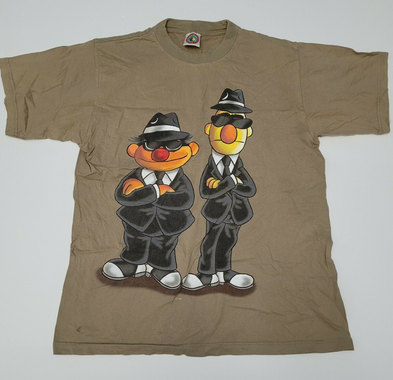 Vintage Vintage Sesame Street Bert And Ernie 1997 Blues Brothers | Grailed