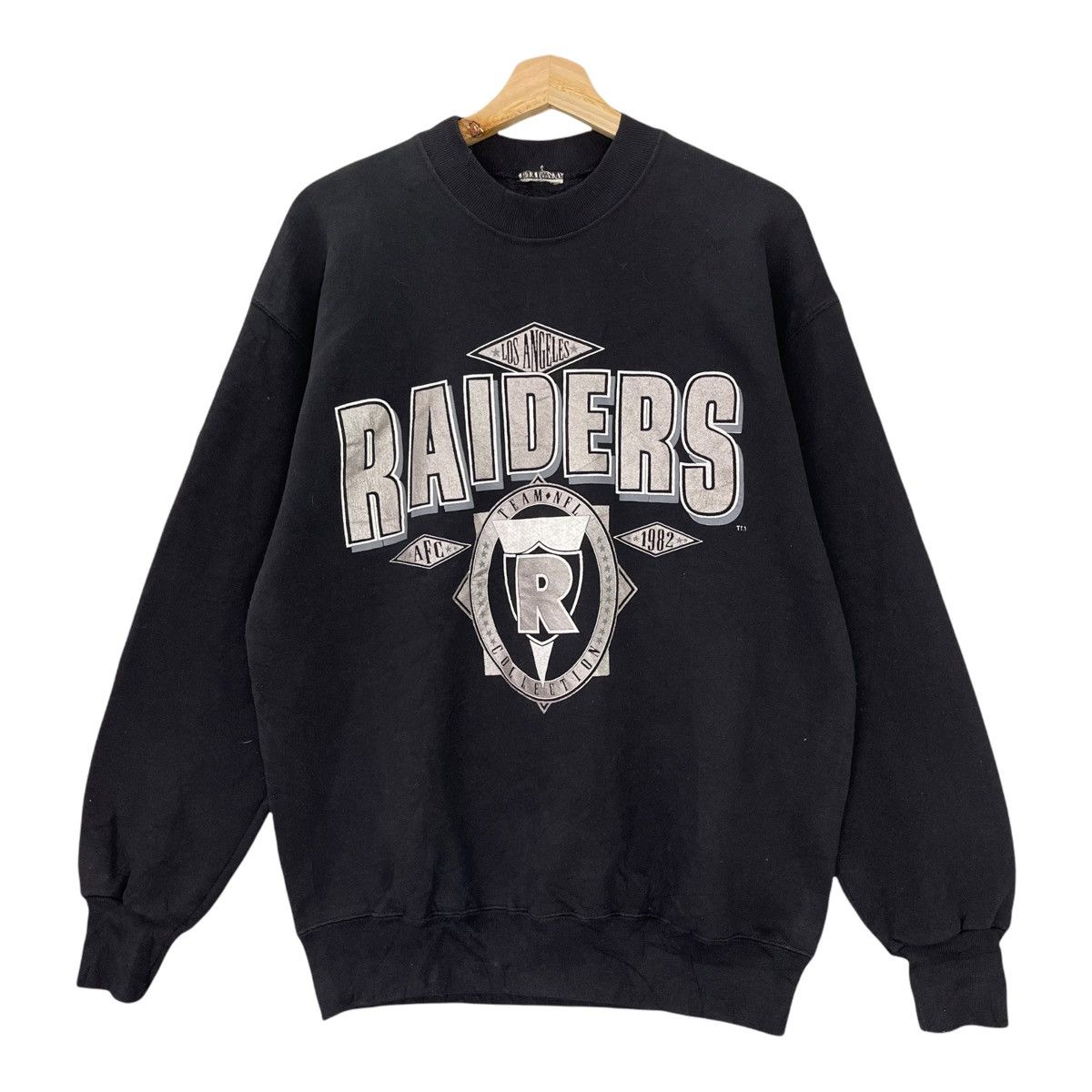 NFL 90s NFL Los Angeles Raiders Crewneck Sweatshirt Size M Size US M / EU 48-50 / 2 - 3 Thumbnail