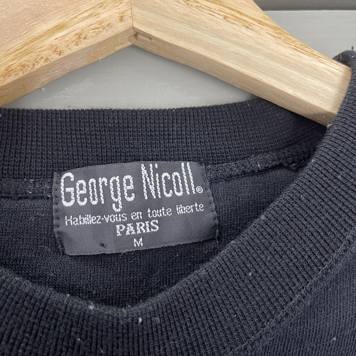 Japanese Brand 90s George Nicoll Homme Crewneck Sweatshirt Size M Size US M / EU 48-50 / 2 - 9 Thumbnail