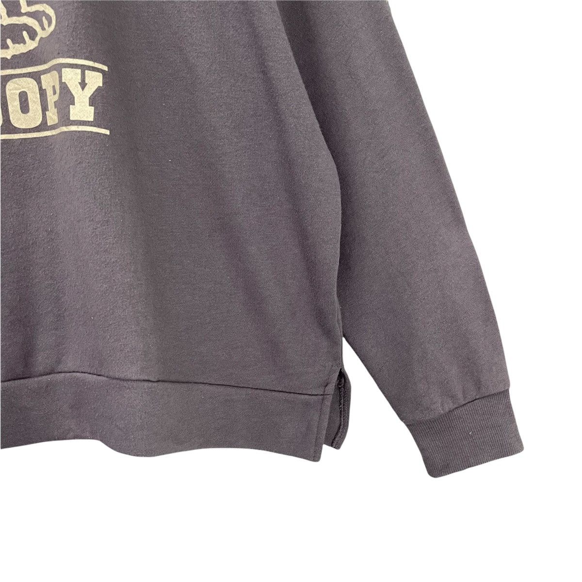 Cartoon Network Snoopy Big Logo Printed Crewneck Sweatshirt OverSize S Size US S / EU 44-46 / 1 - 5 Thumbnail