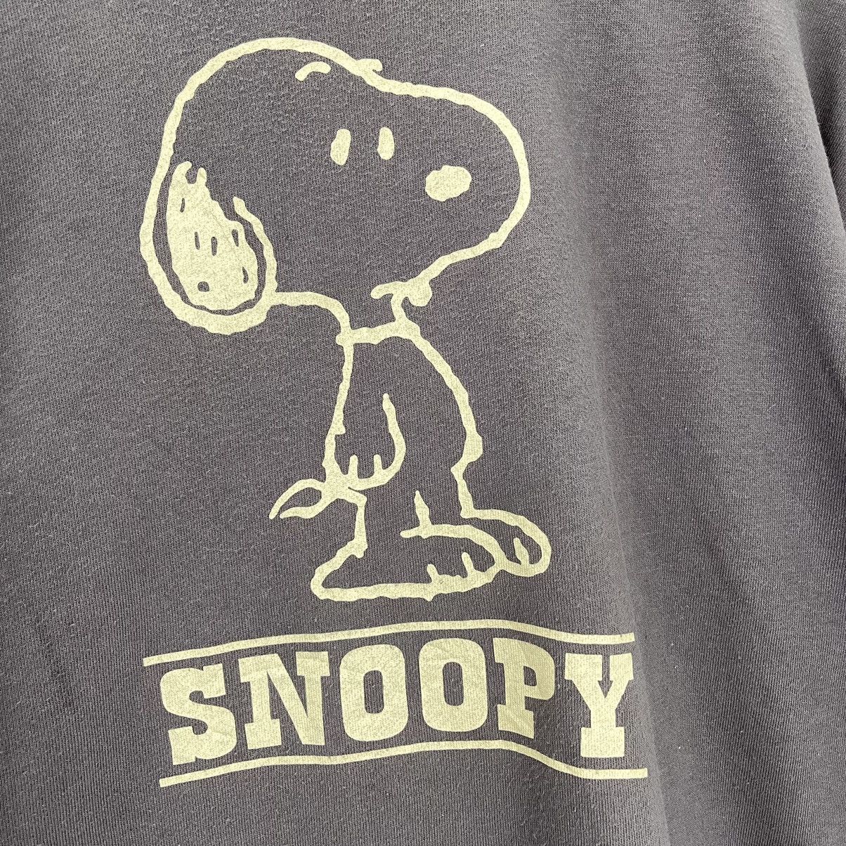 Cartoon Network Snoopy Big Logo Printed Crewneck Sweatshirt OverSize S Size US S / EU 44-46 / 1 - 4 Thumbnail