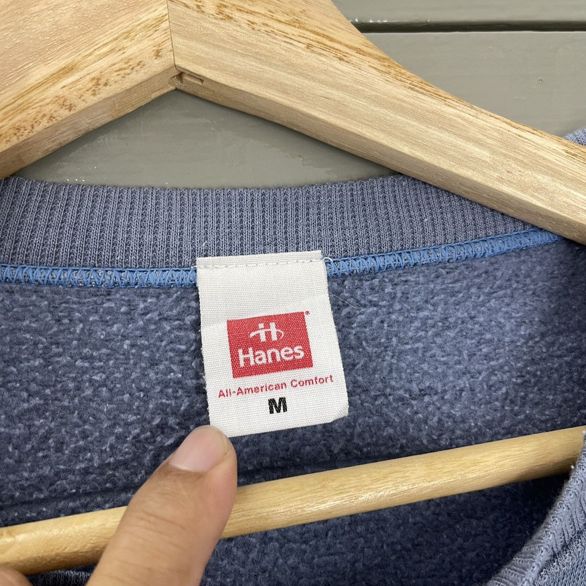 Hanes Vintage Hanes Usa Big Logo Crewneck Sweatshirt Size M Size US M / EU 48-50 / 2 - 8 Thumbnail