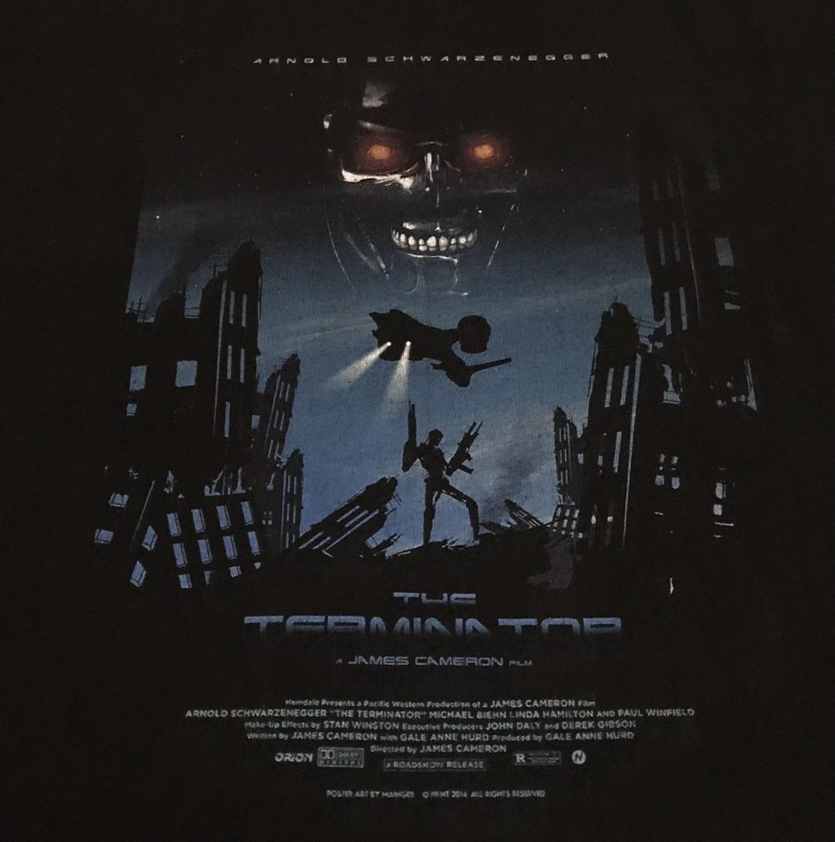 Vintage Vintage The Terminator Film Tshirt Size US M / EU 48-50 / 2 - 2 Thumbnail