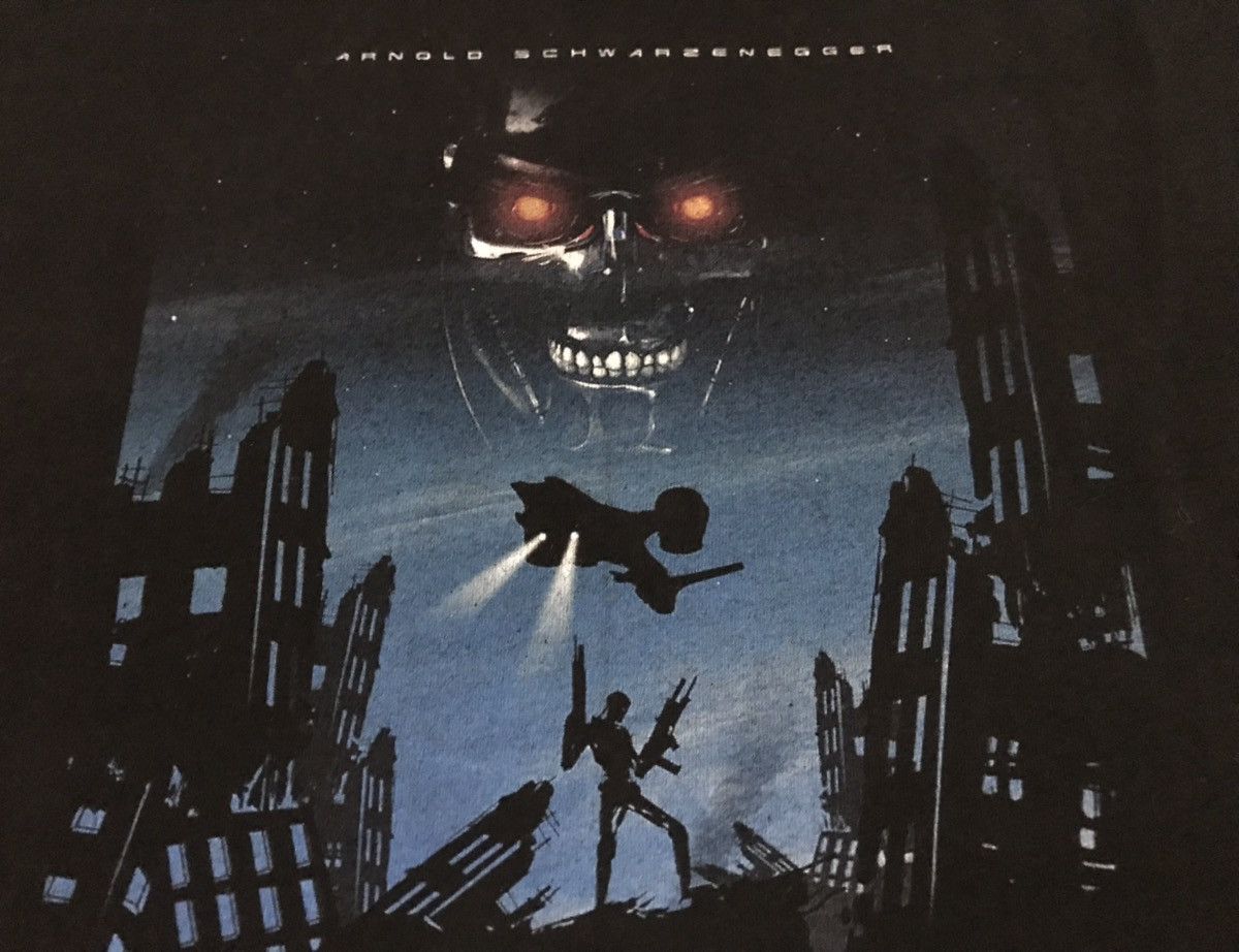 Vintage Vintage The Terminator Film Tshirt Size US M / EU 48-50 / 2 - 3 Thumbnail