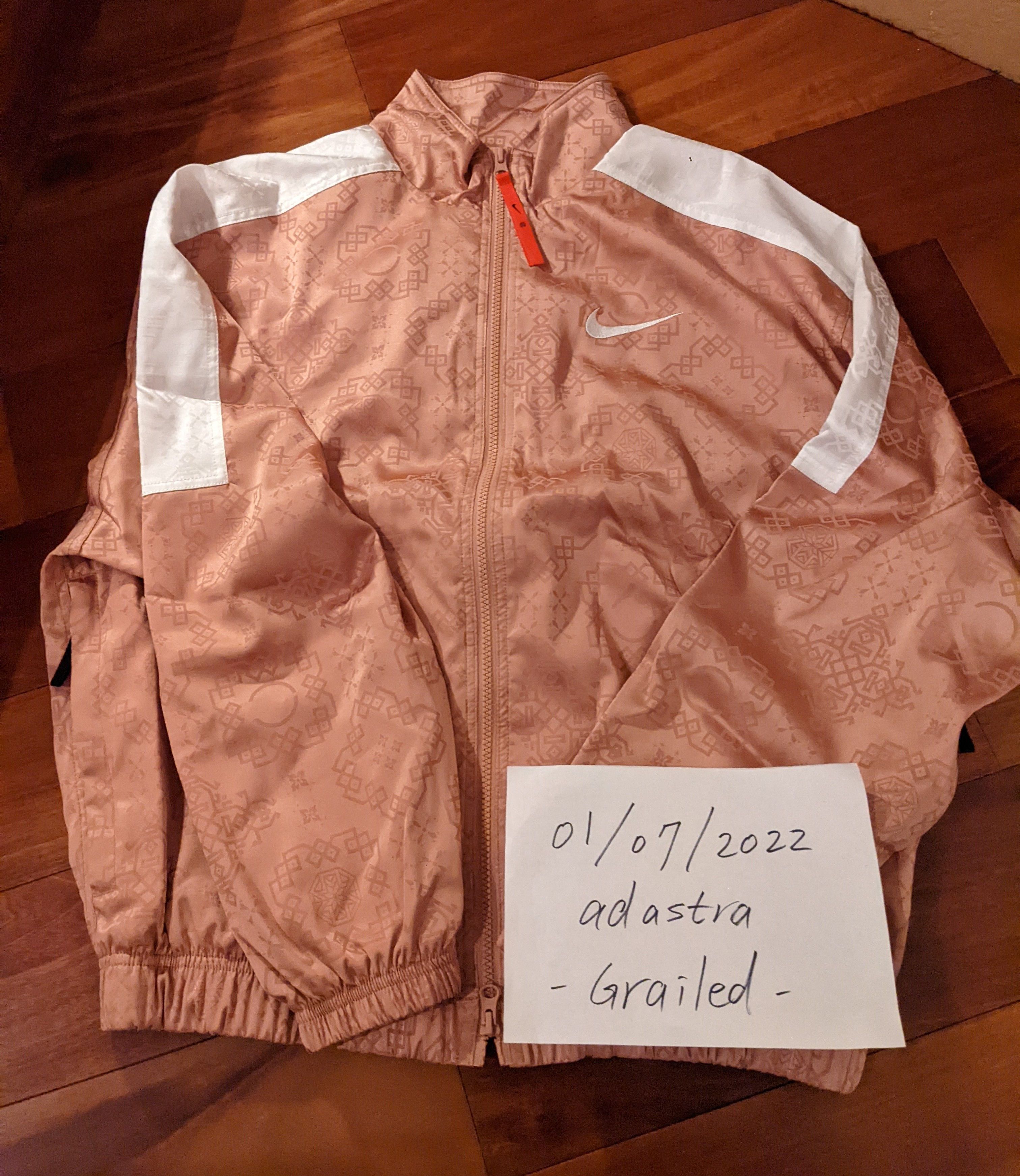 Nike rose best sale gold jacket