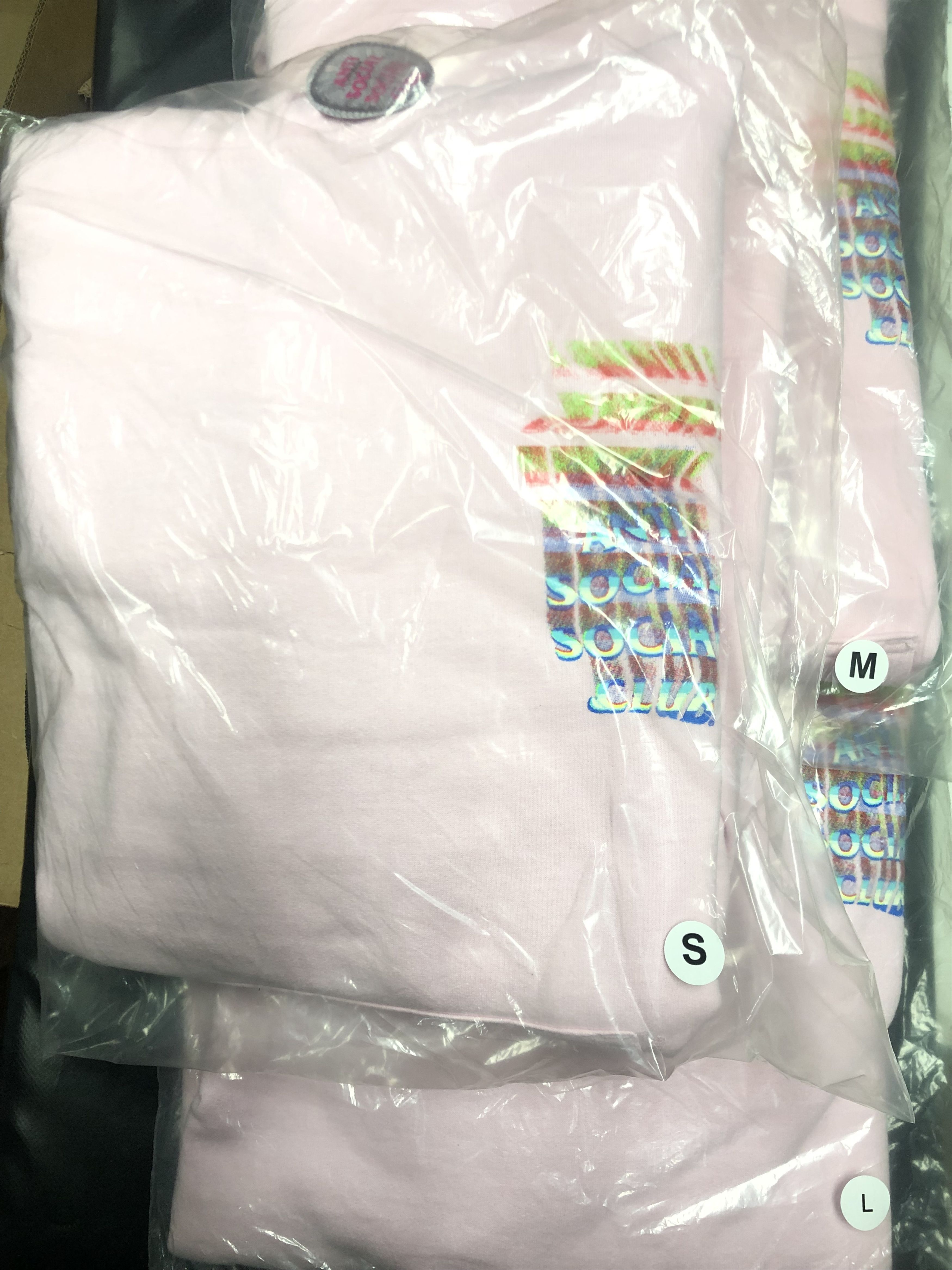 Anti Social Social Club × Members Only DS ASSC Channel 747 Pink Hoodie FTP FOG BAPE KITH VLONE OOTD Size US S / EU 44-46 / 1 - 6 Thumbnail