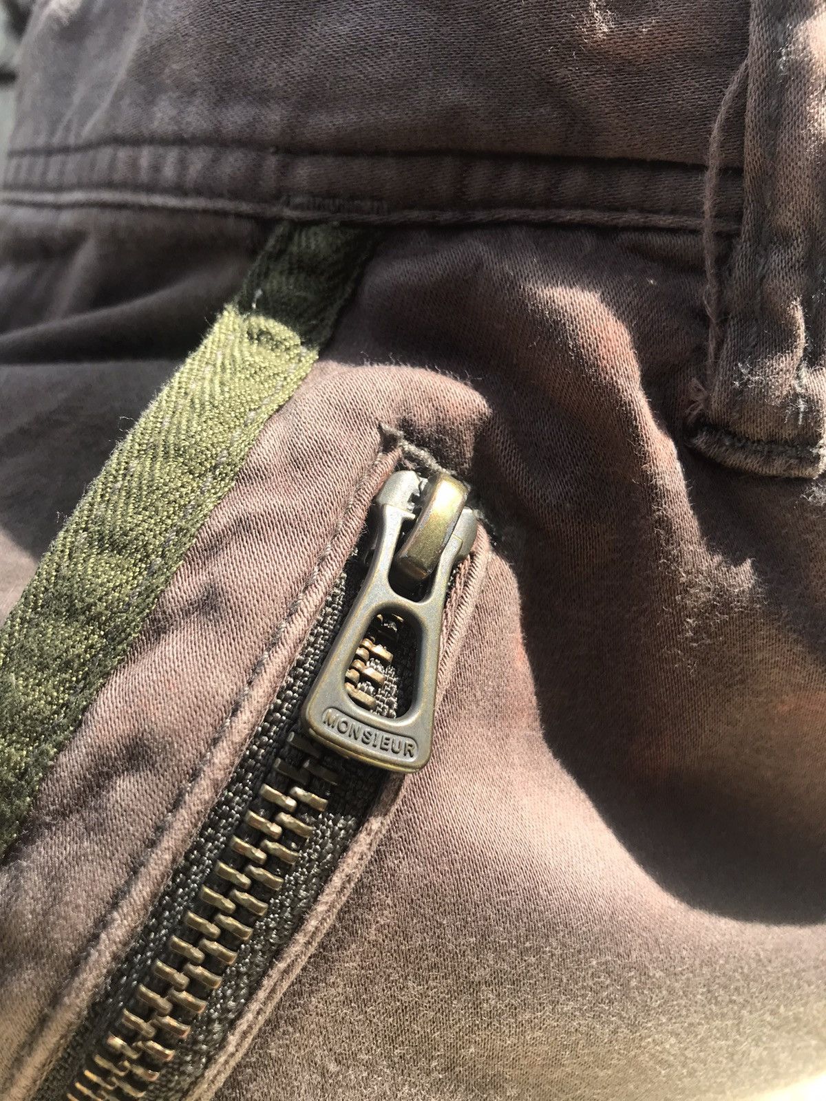 Nicole Club Monsieur Nicole 8 Pocket Double Knee Cargo Pants Size US 29 - 10 Thumbnail