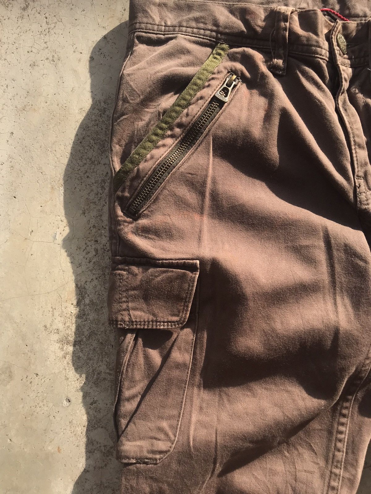Nicole Club Monsieur Nicole 8 Pocket Double Knee Cargo Pants Size US 29 - 11 Thumbnail