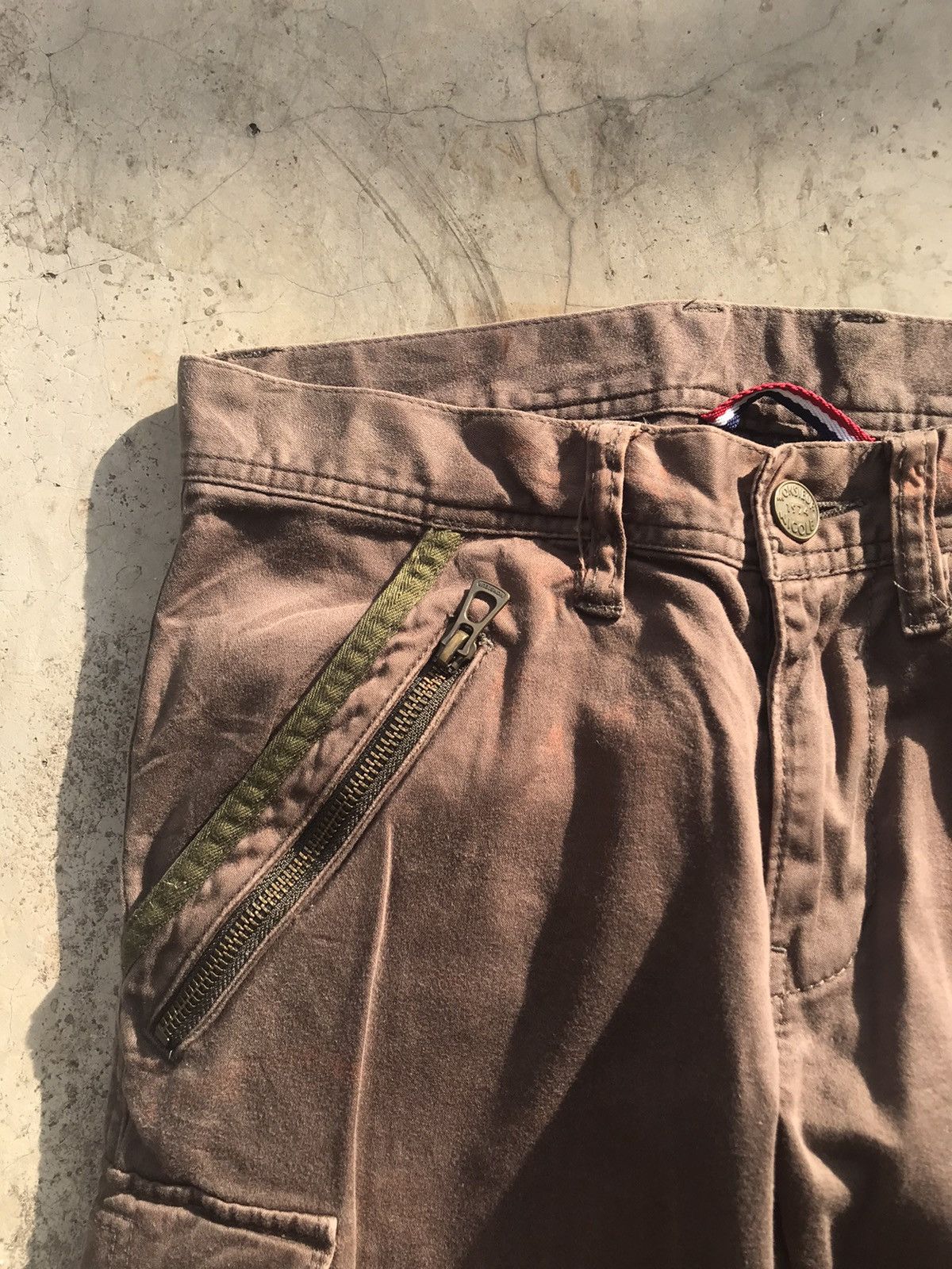 Nicole Club Monsieur Nicole 8 Pocket Double Knee Cargo Pants Size US 29 - 7 Thumbnail