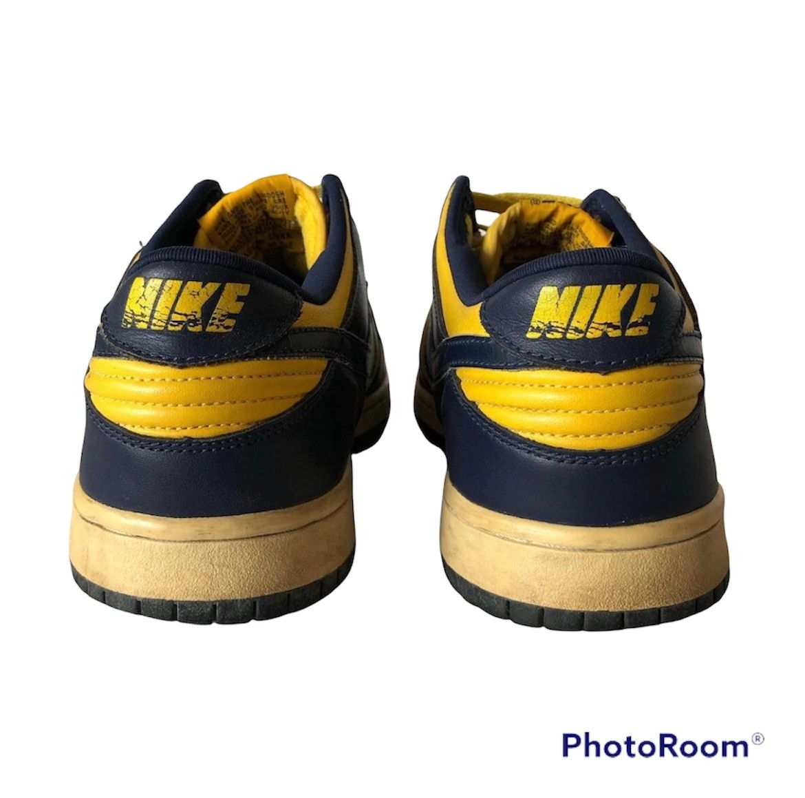 Nike 2002 Dunk Low Midnight Navy | Varsity Maize No Box Size US 10.5 / EU 43-44 - 6 Thumbnail