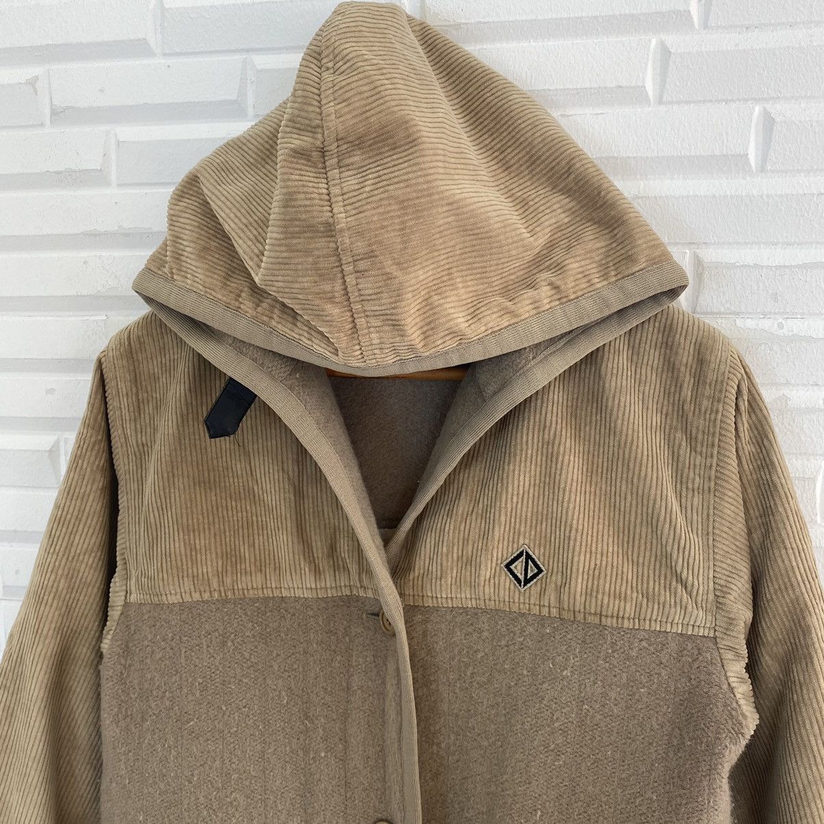 CHRISTIAN DIOR SPORT WOOL CORDUROY SLEEVE HOODIE JACKET