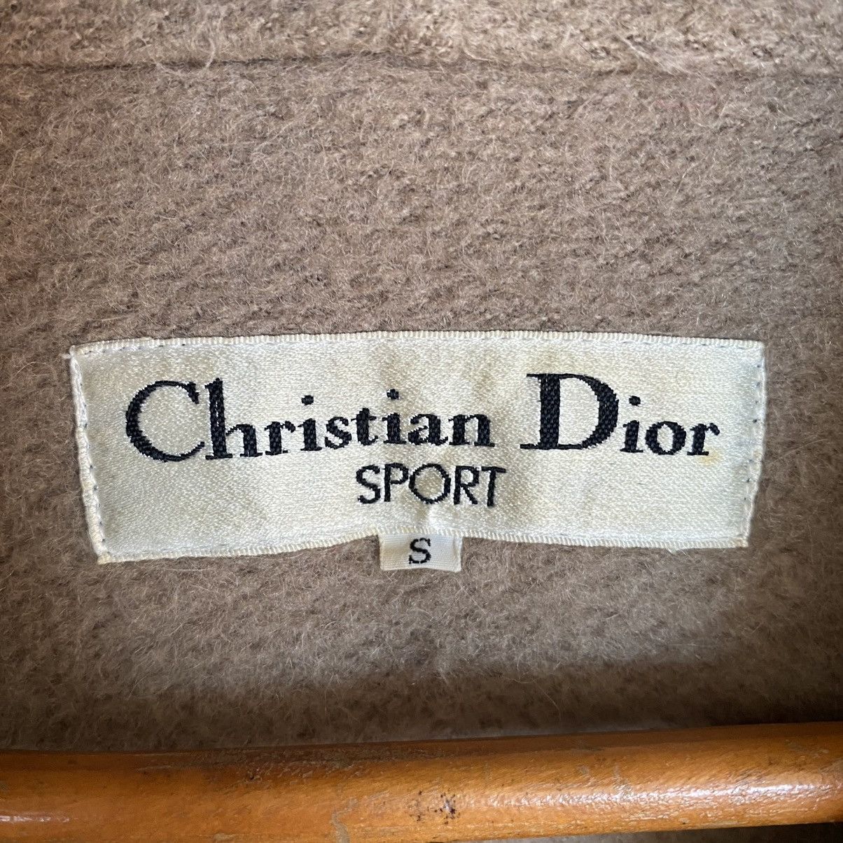 CHRISTIAN DIOR SPORT WOOL CORDUROY SLEEVE HOODIE JACKET