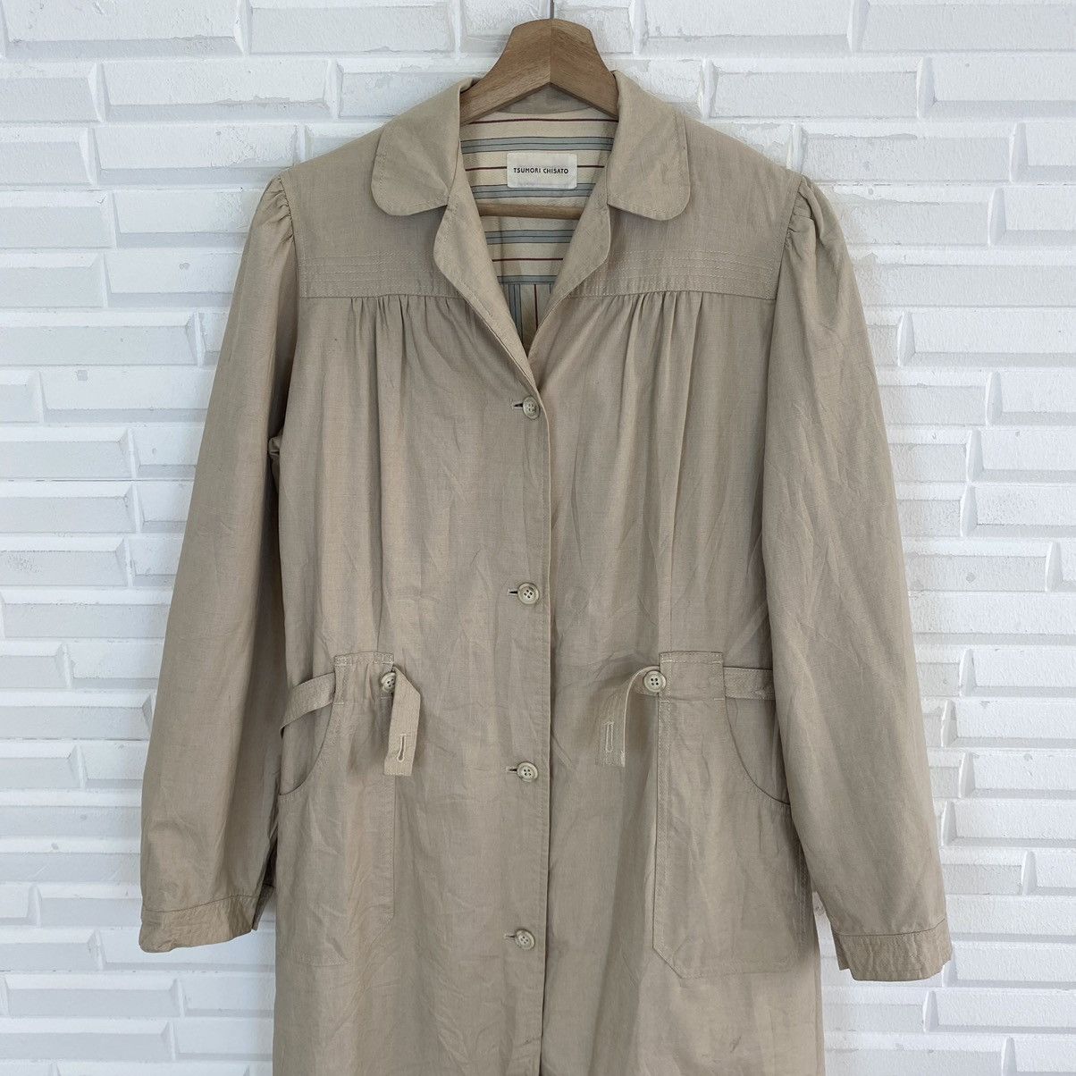 Tsumori Chisato TSUMORI CHISATO LONG JACKET NICE DESIGN MADE IN JAPAN Size US S / EU 44-46 / 1 - 5 Thumbnail