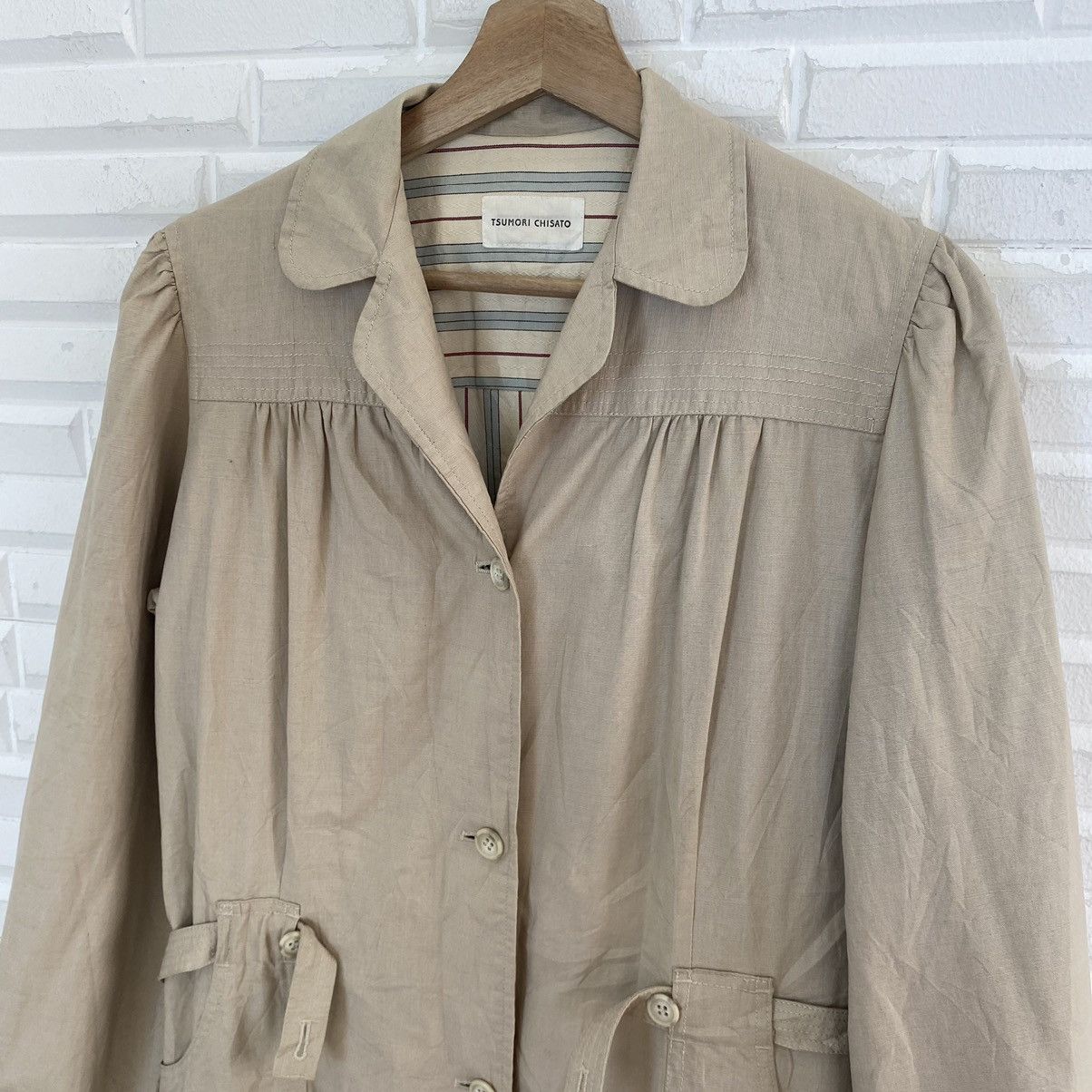 Tsumori Chisato TSUMORI CHISATO LONG JACKET NICE DESIGN MADE IN JAPAN Size US S / EU 44-46 / 1 - 7 Thumbnail