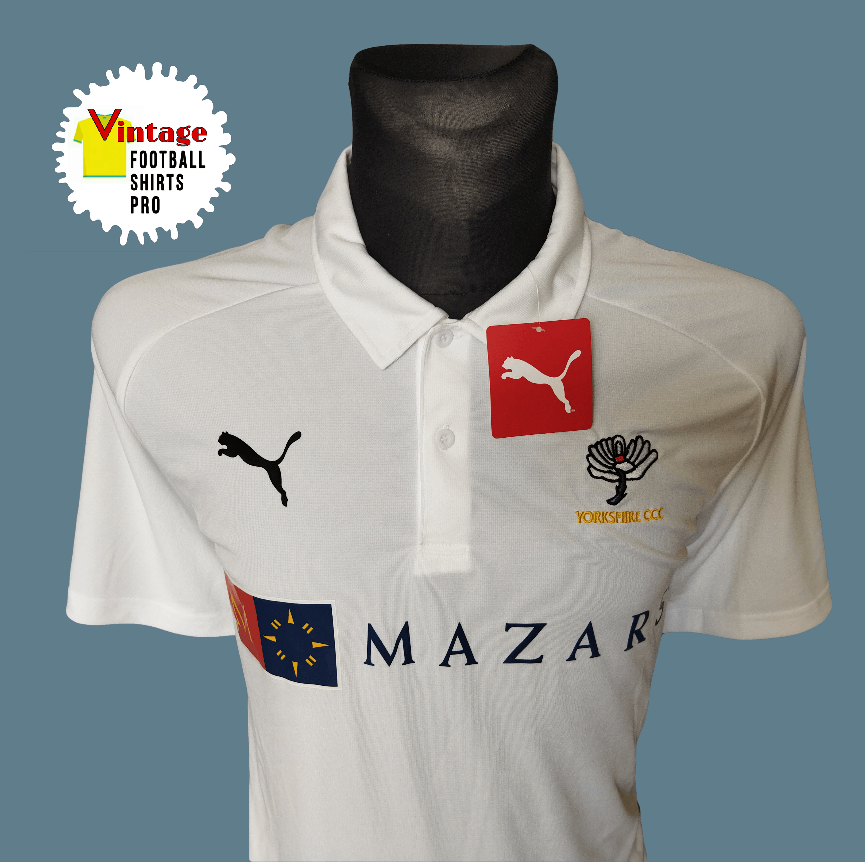 Puma 2019 Yorkshire County Championship Shirt Jersey Size XL Size US XL / EU 56 / 4 - 2 Thumbnail