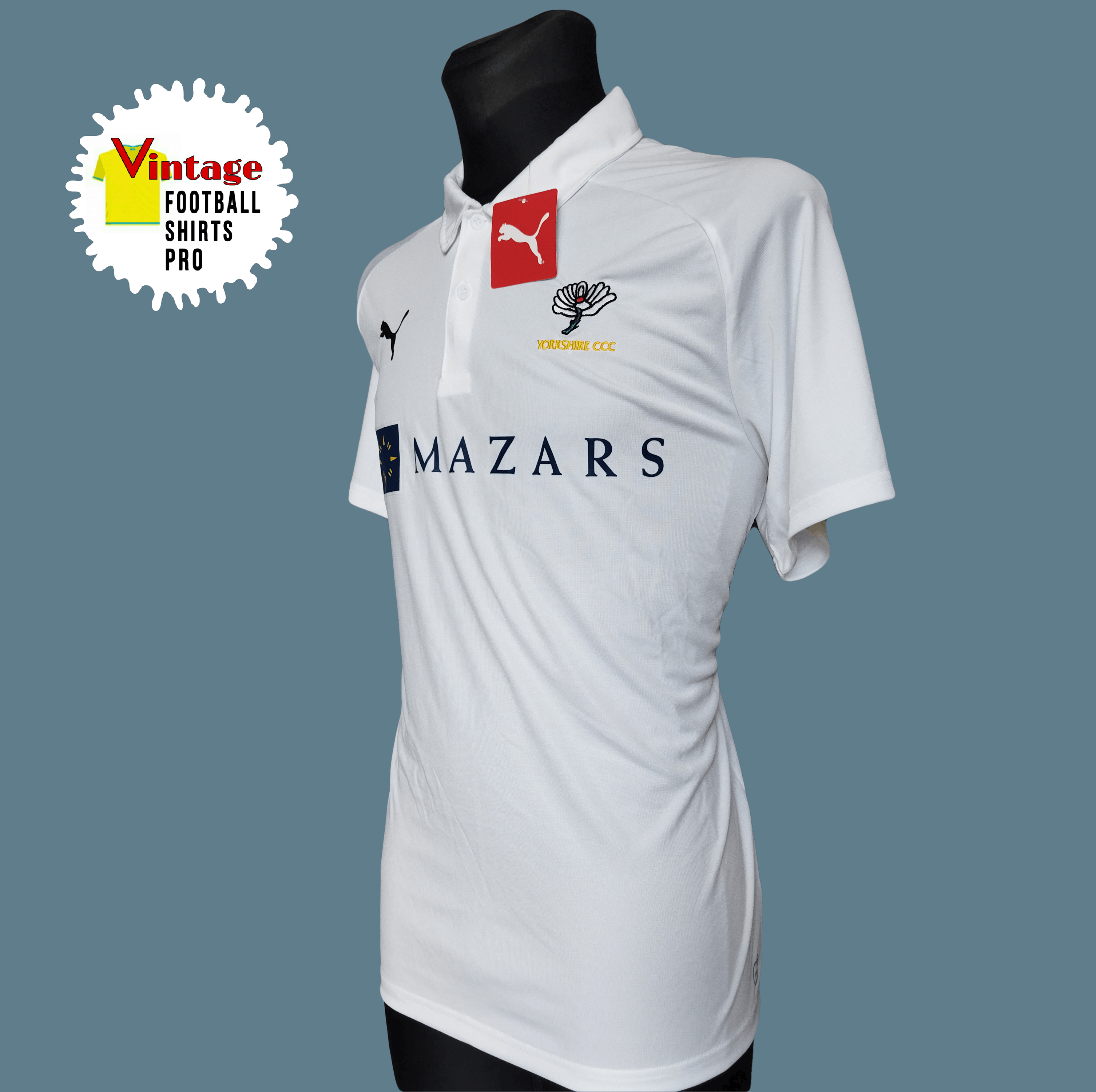 Puma 2019 Yorkshire County Championship Shirt Jersey Size XL Size US XL / EU 56 / 4 - 4 Thumbnail