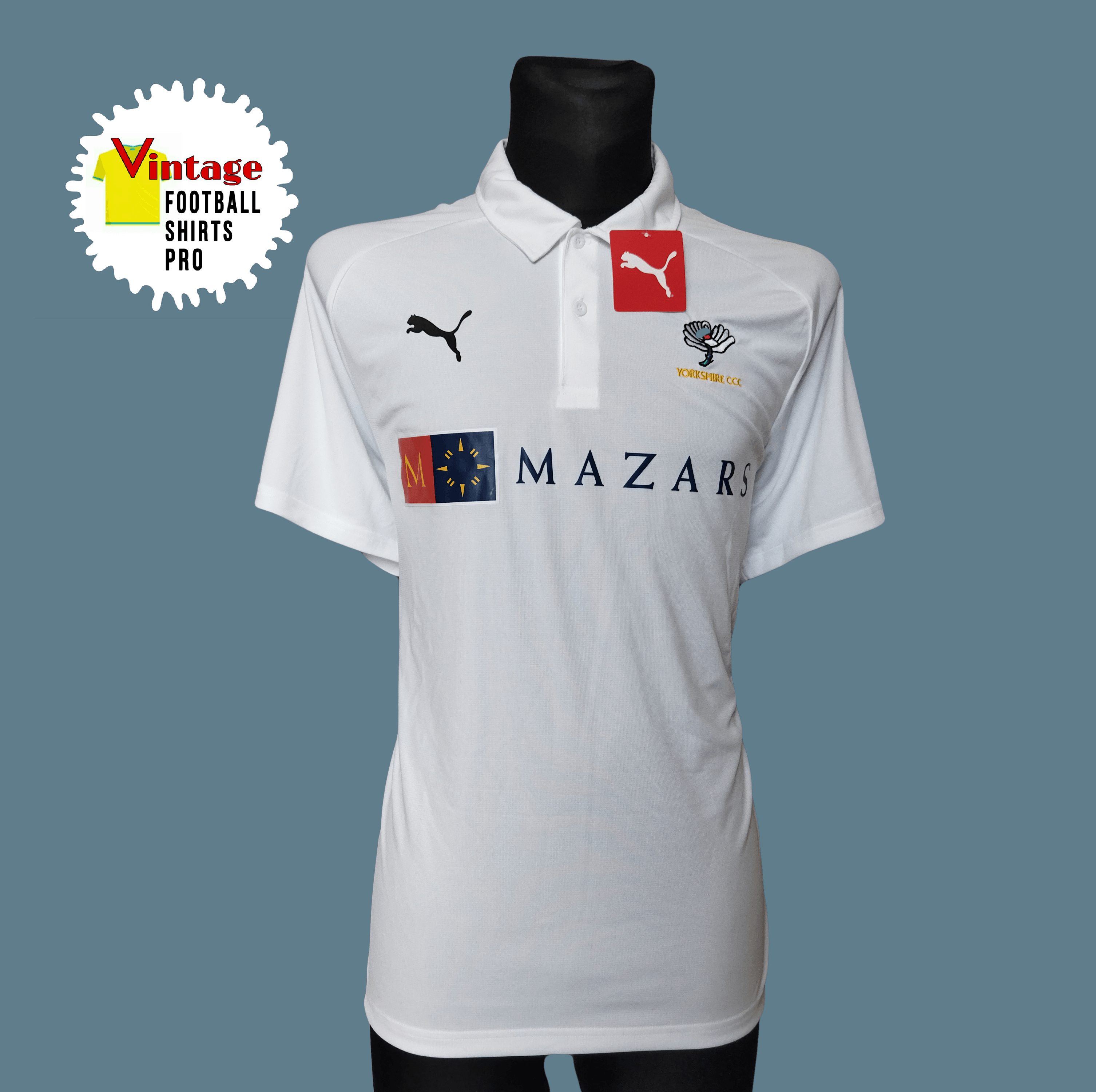 Puma 2019 Yorkshire County Championship Shirt Jersey Size XL Size US XL / EU 56 / 4 - 1 Thumbnail