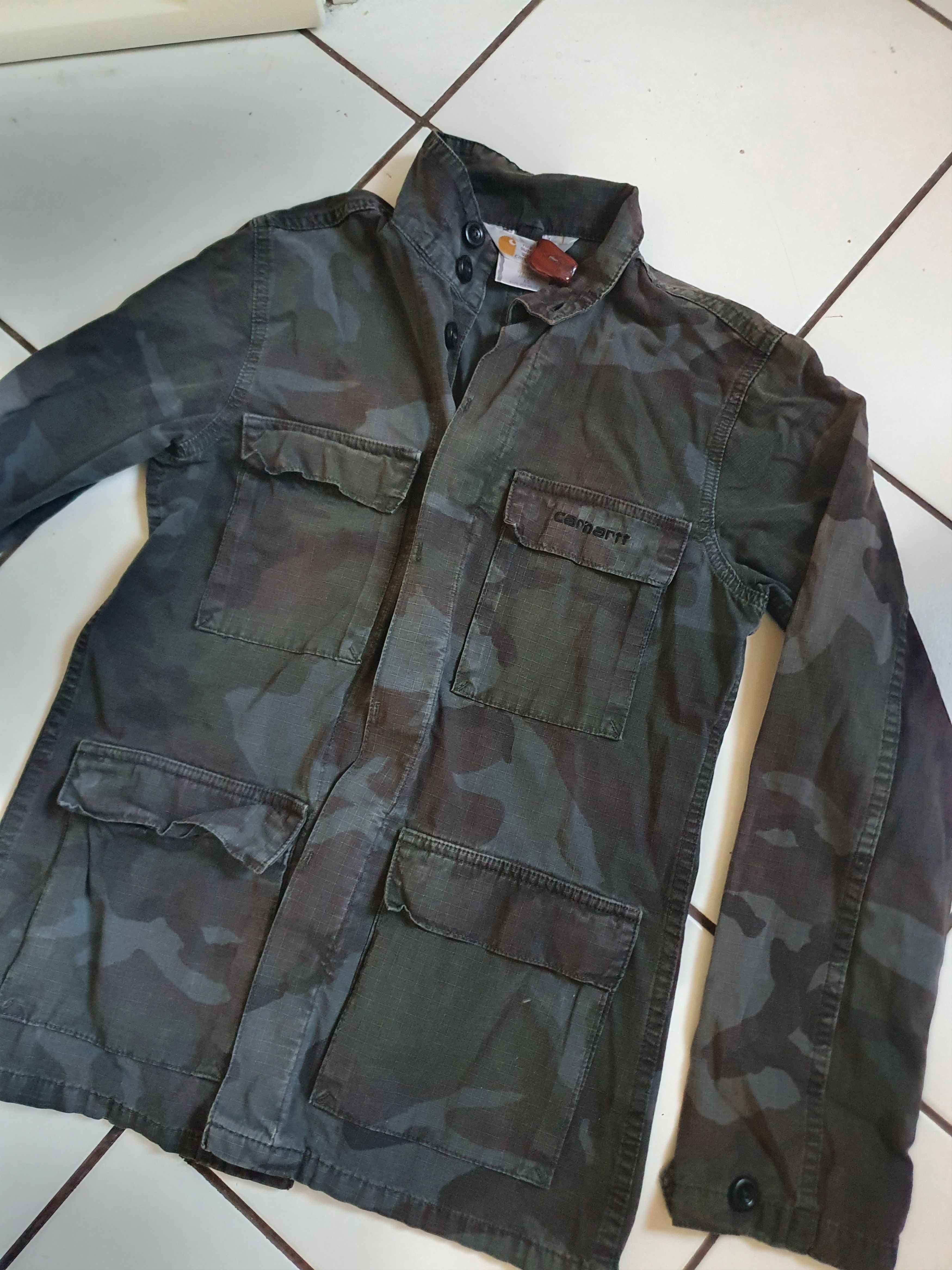 Carhartt Carhartt W' Force Vtg Camo SWAG jacket,sz XS Size XS / US 0-2 / IT 36-38 - 4 Thumbnail