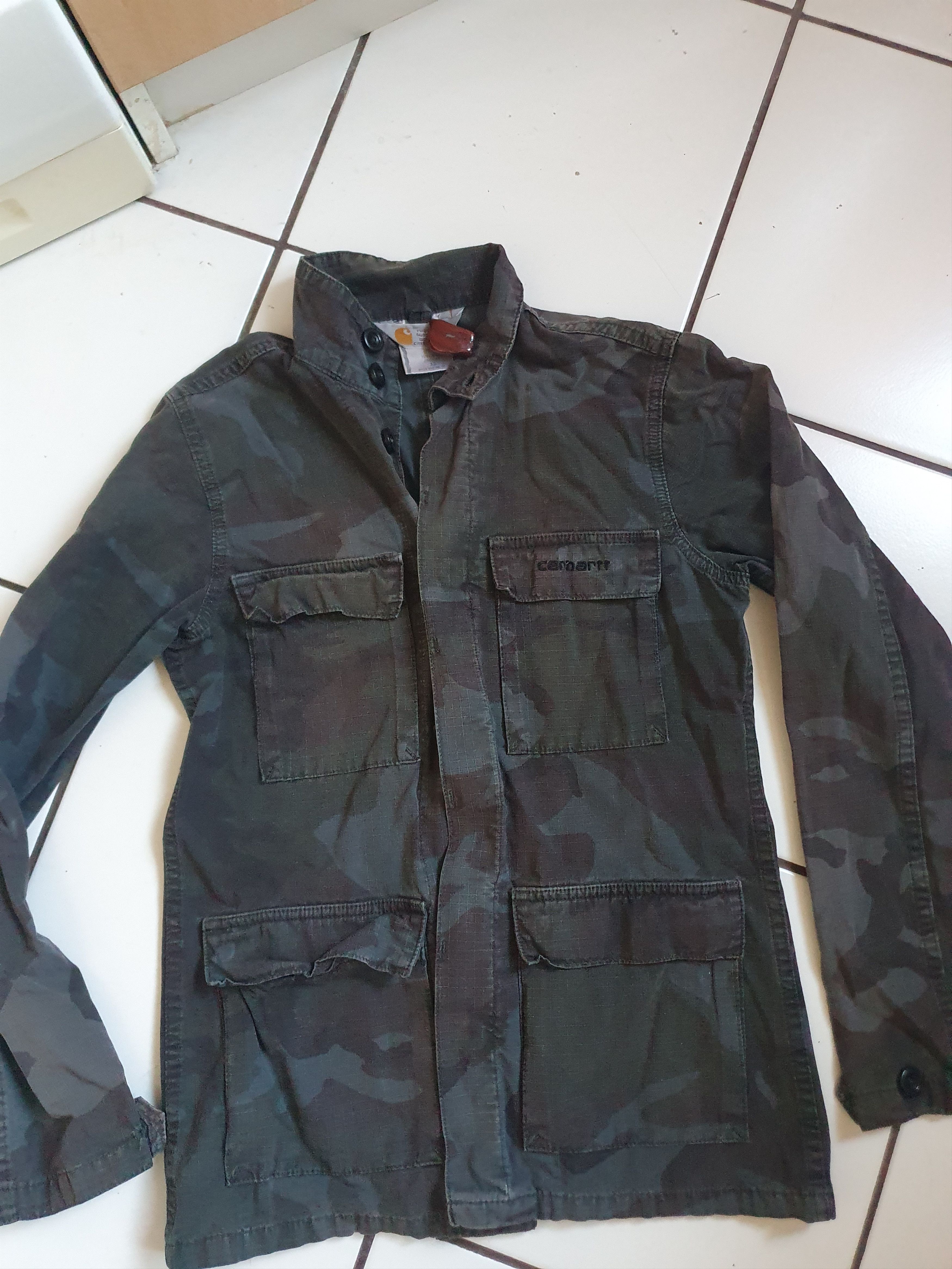 Carhartt Carhartt W' Force Vtg Camo SWAG jacket,sz XS Size XS / US 0-2 / IT 36-38 - 3 Thumbnail
